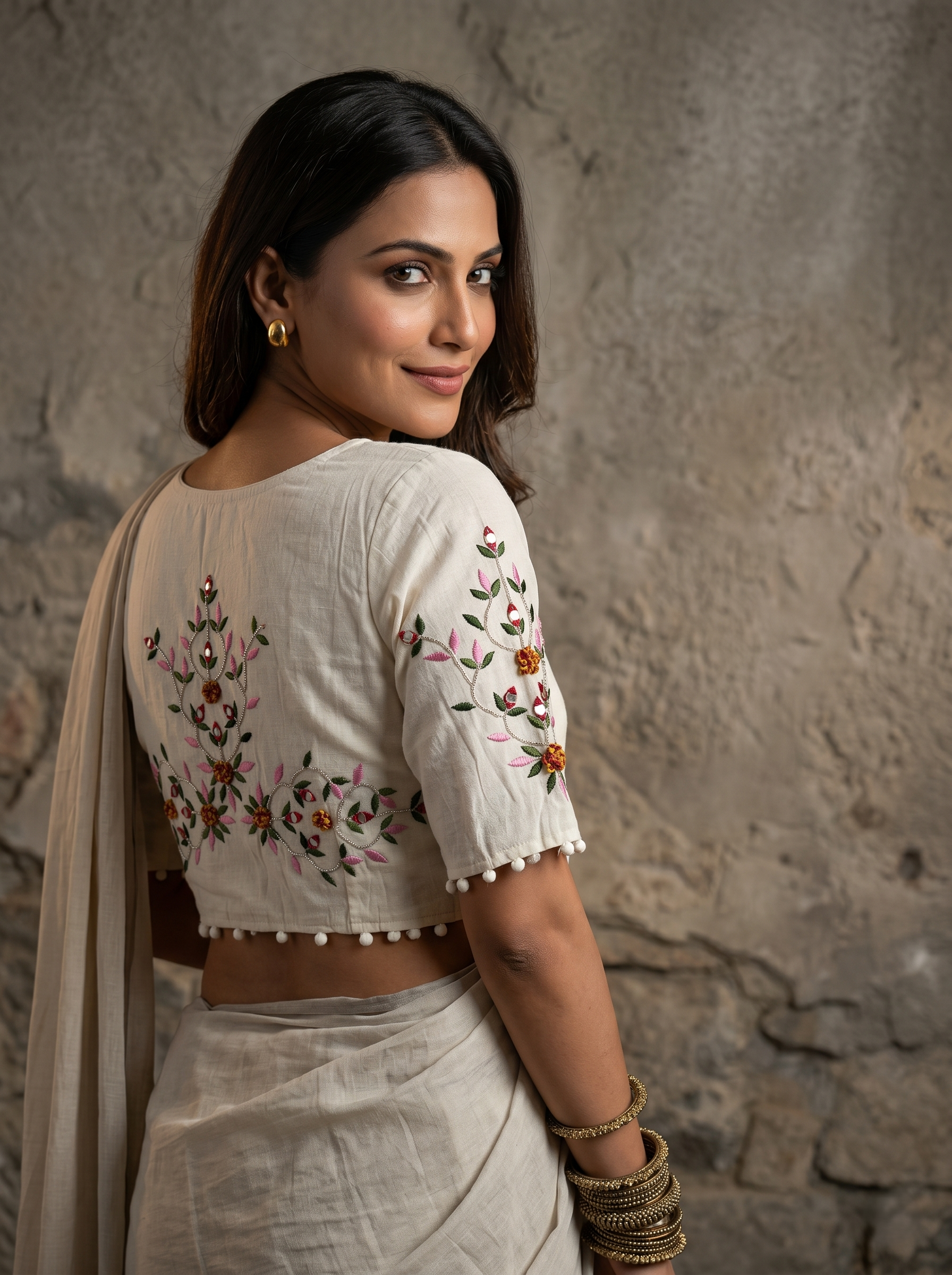Elite Craft Cotton Blouse