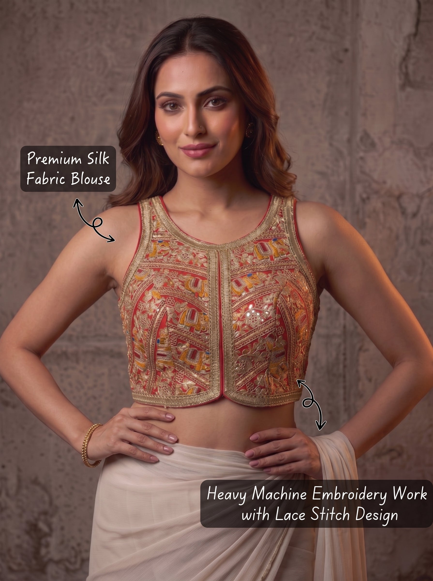 Roselle Silk Blouse