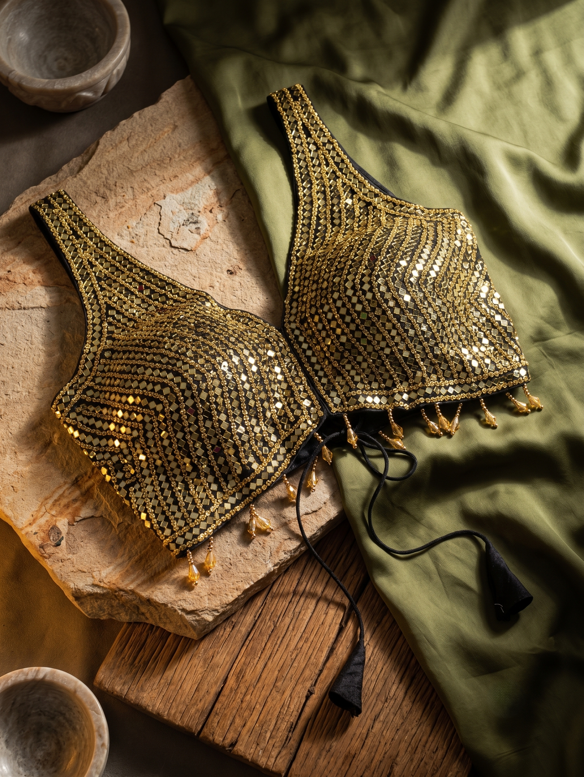 Lunara Festive Glow Blouse