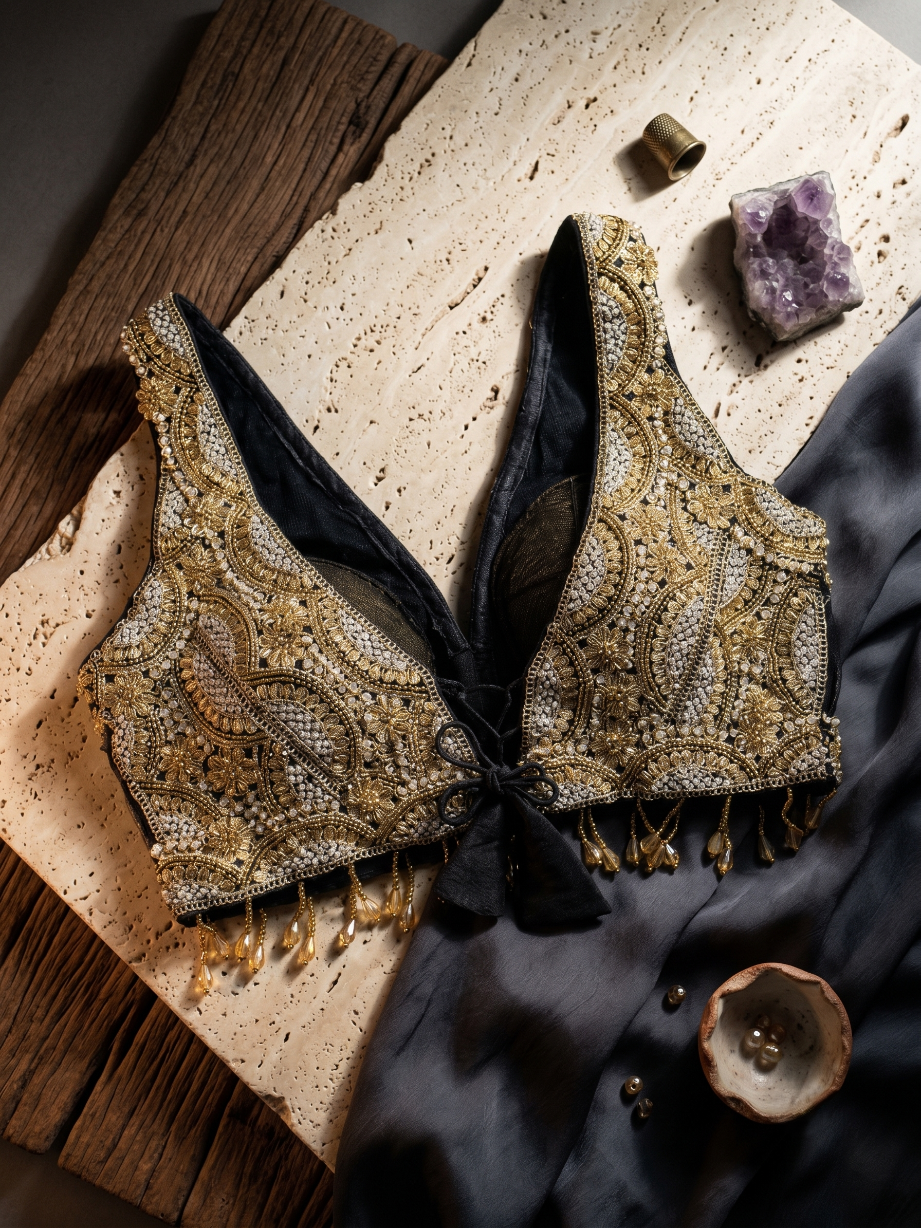 Aradhya Back-Open Designer Blouse