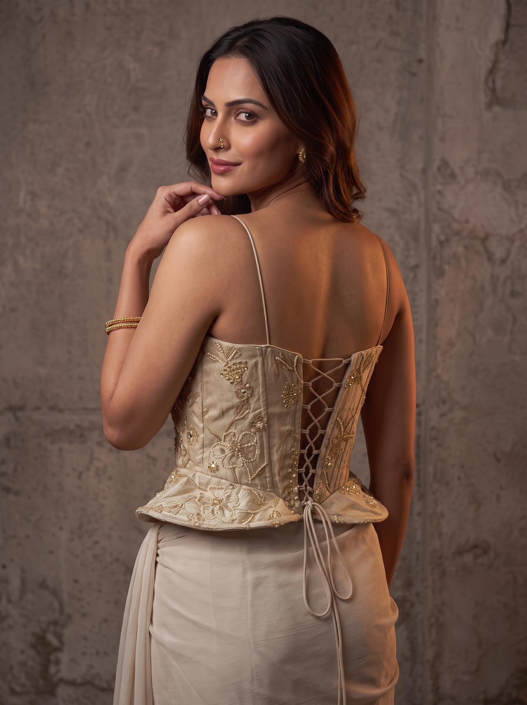 Nivara Beads Work Blouse