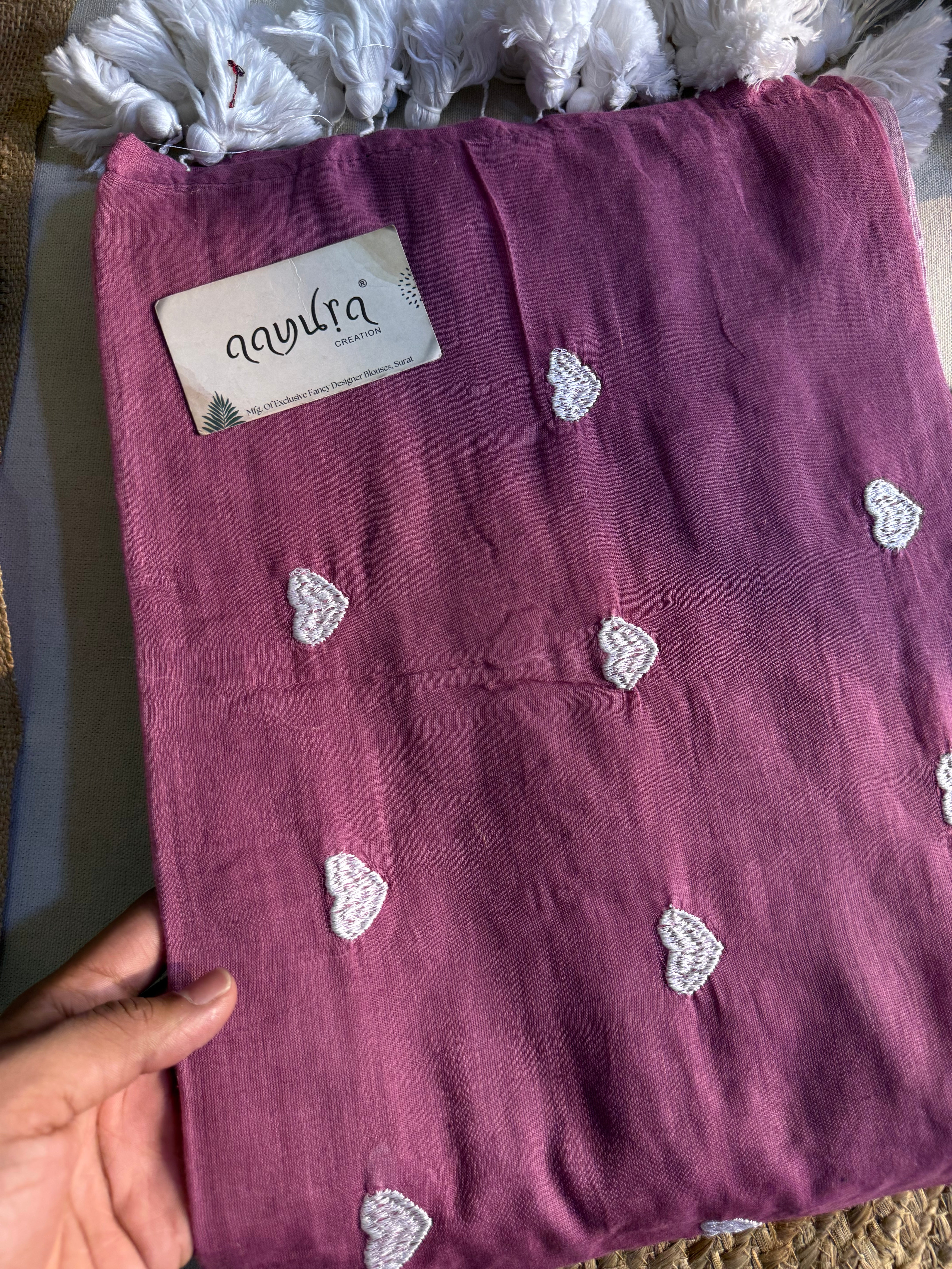 Hridaya Pure Mal Cotton Saree