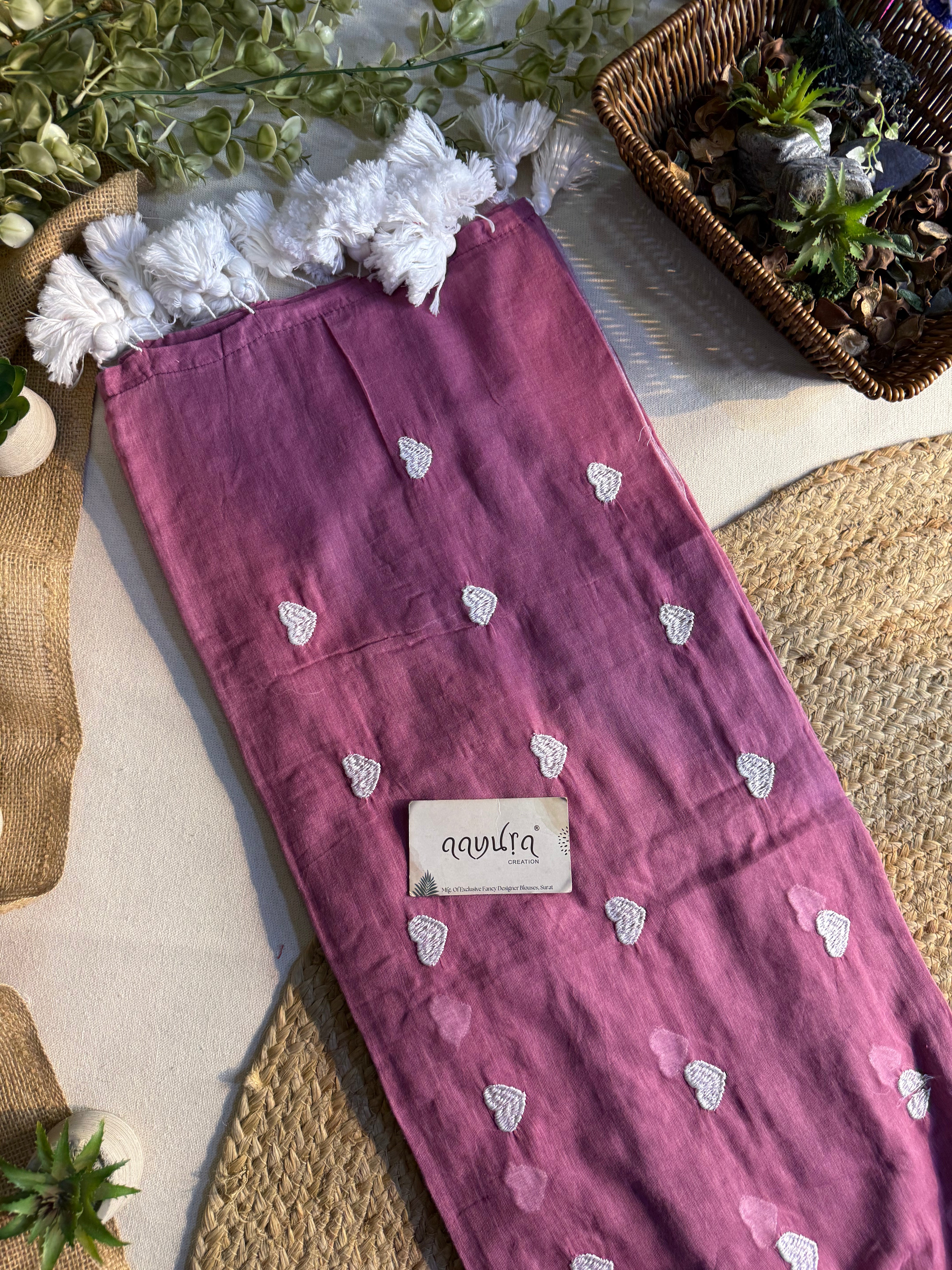 Hridaya Pure Mal Cotton Saree