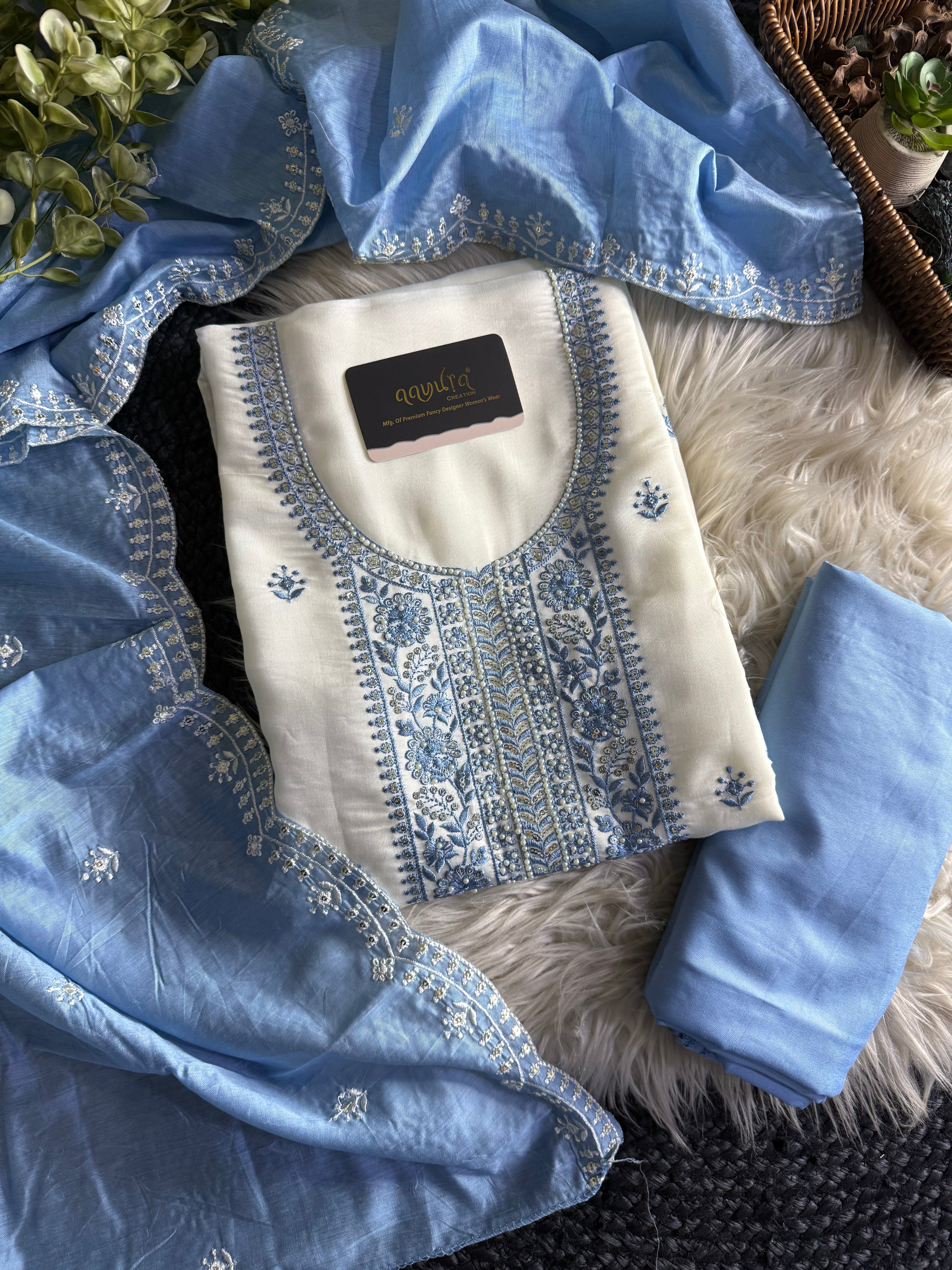 Signature Roman Silk Suit