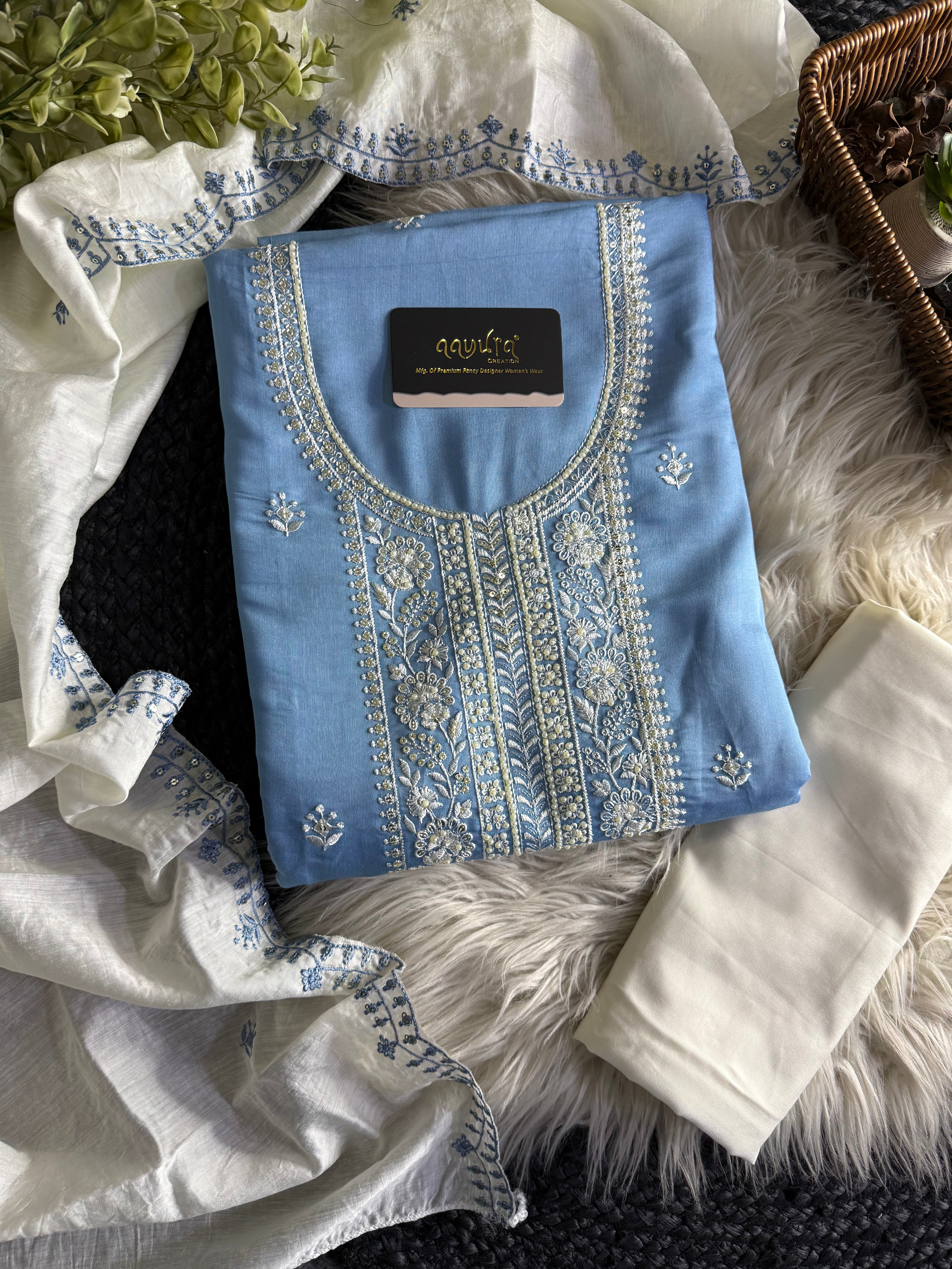 Signature Roman Silk Suit