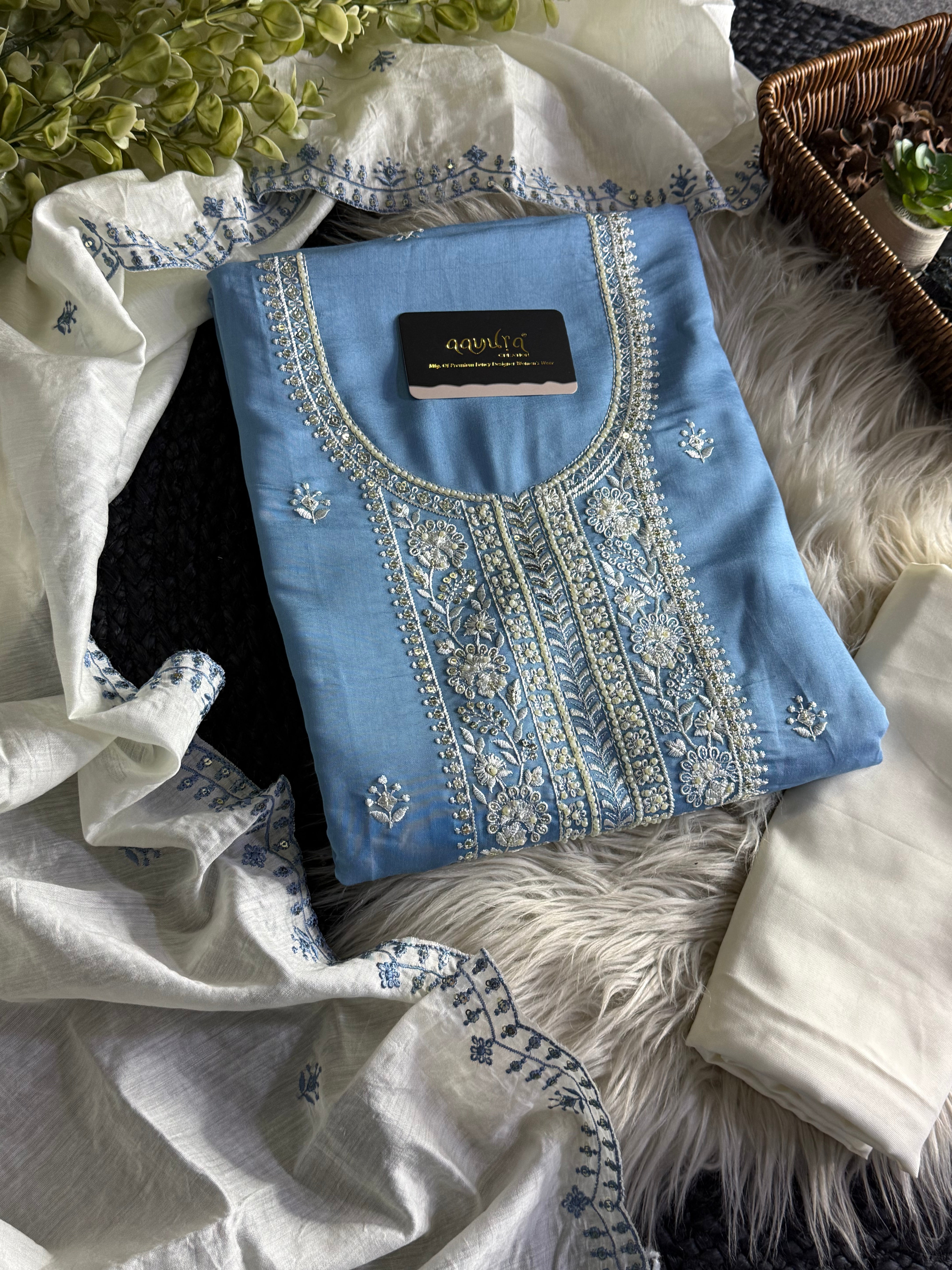 Signature Roman Silk Suit