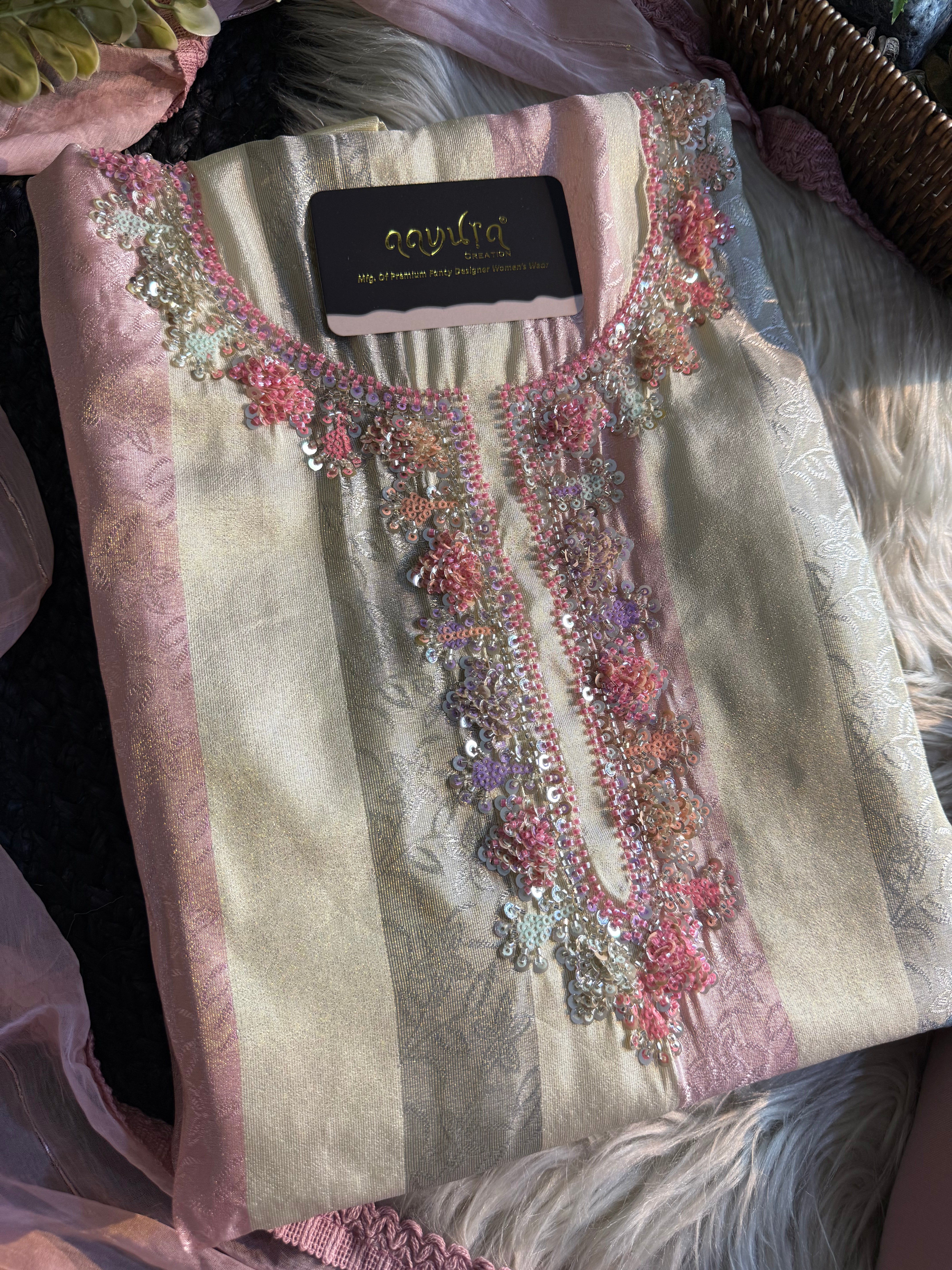 Simar Grace Unstitched Suit Set