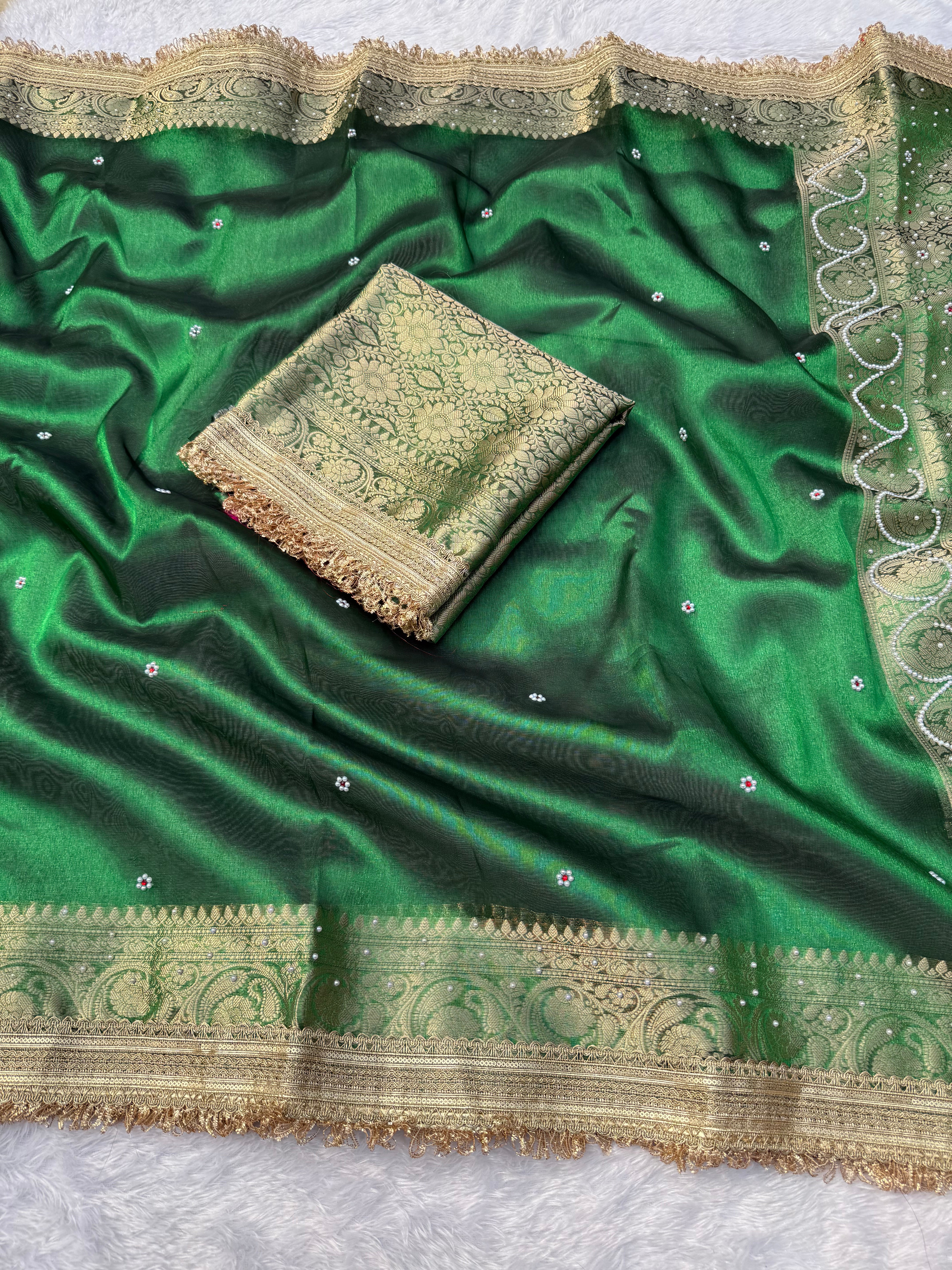 Maharani Tissue Saree