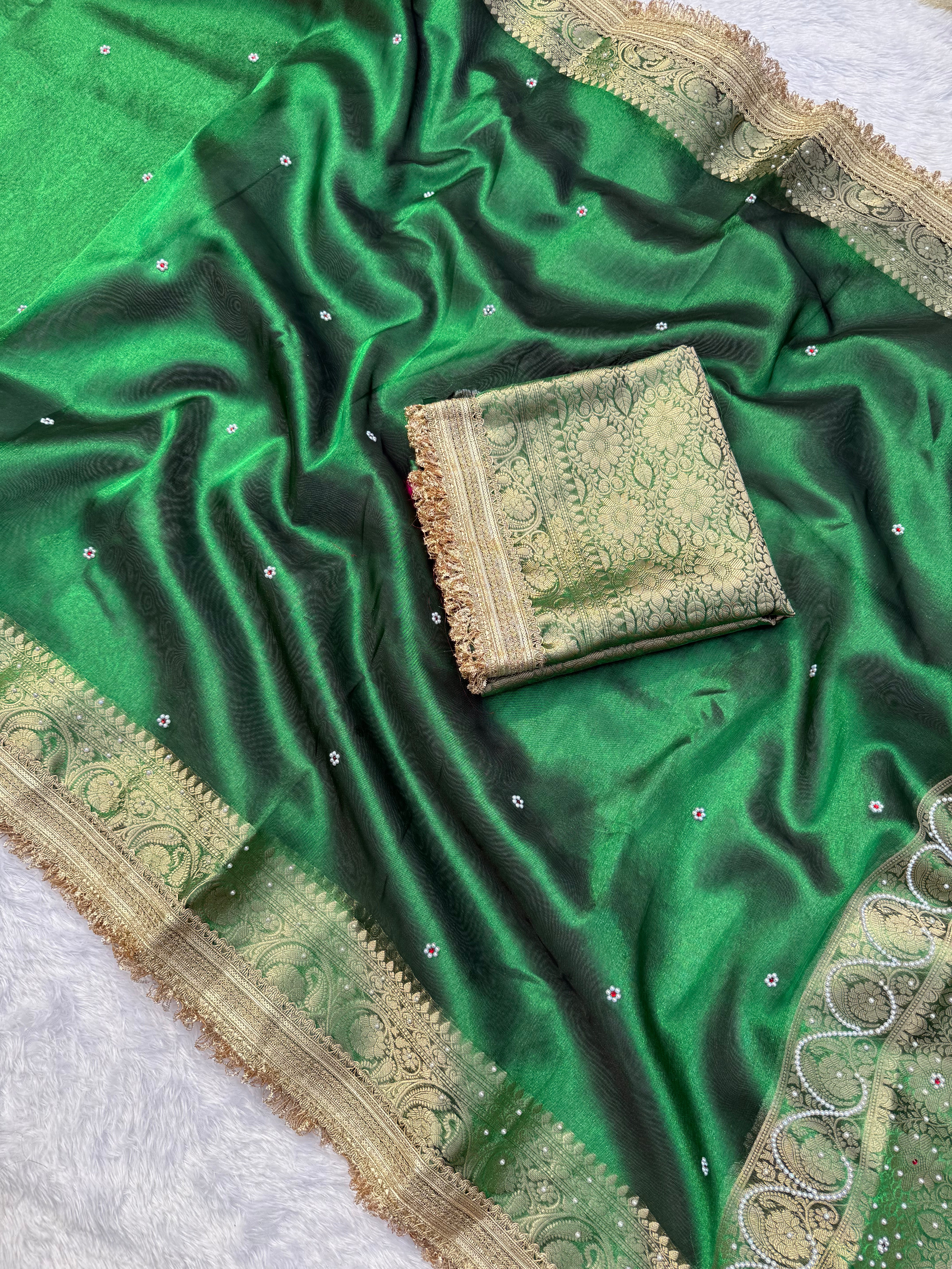 Maharani Tissue Saree