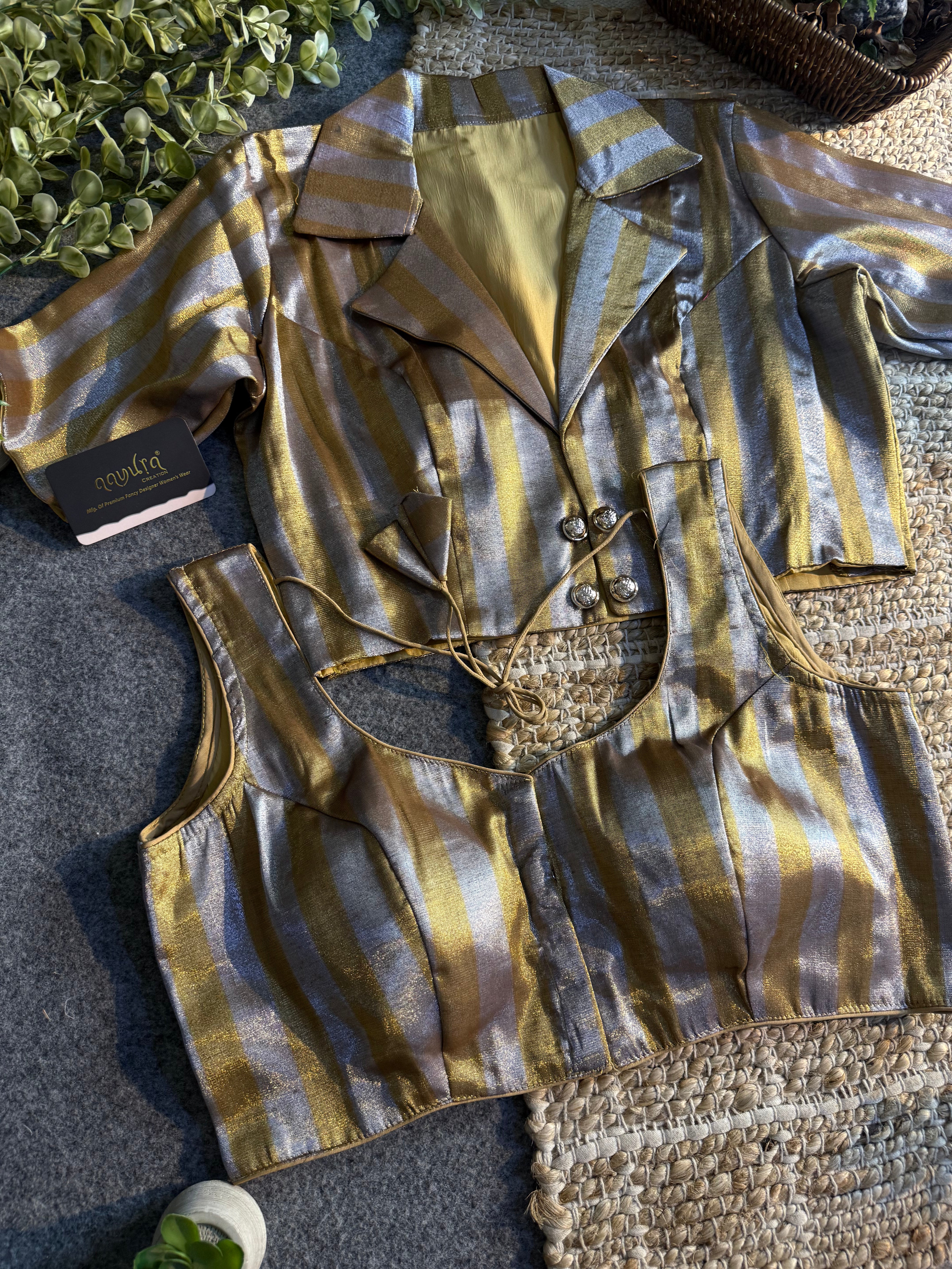Varnika Premium South Silk Jacket Blouse