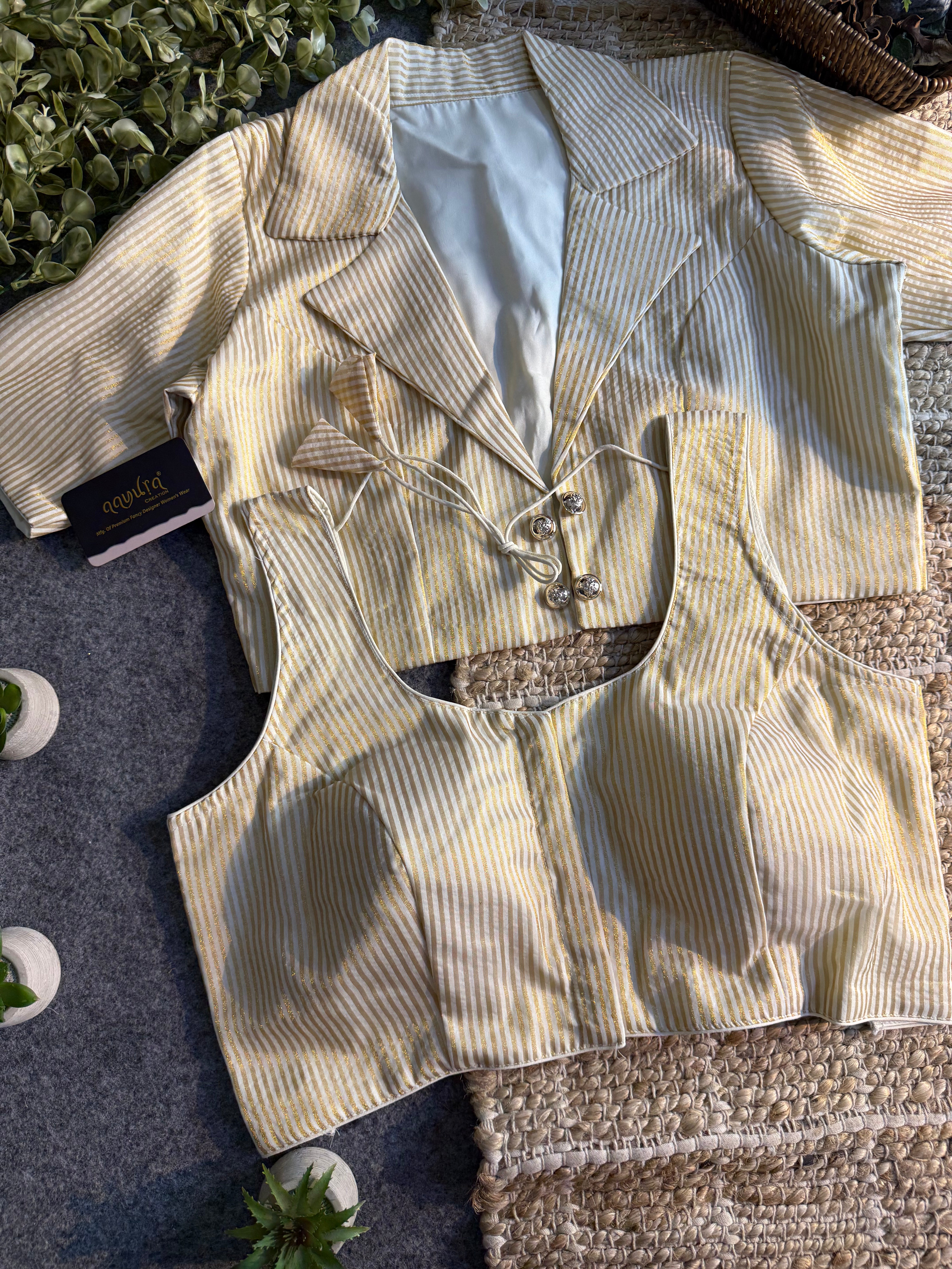 Varnika Premium South Silk Jacket Blouse