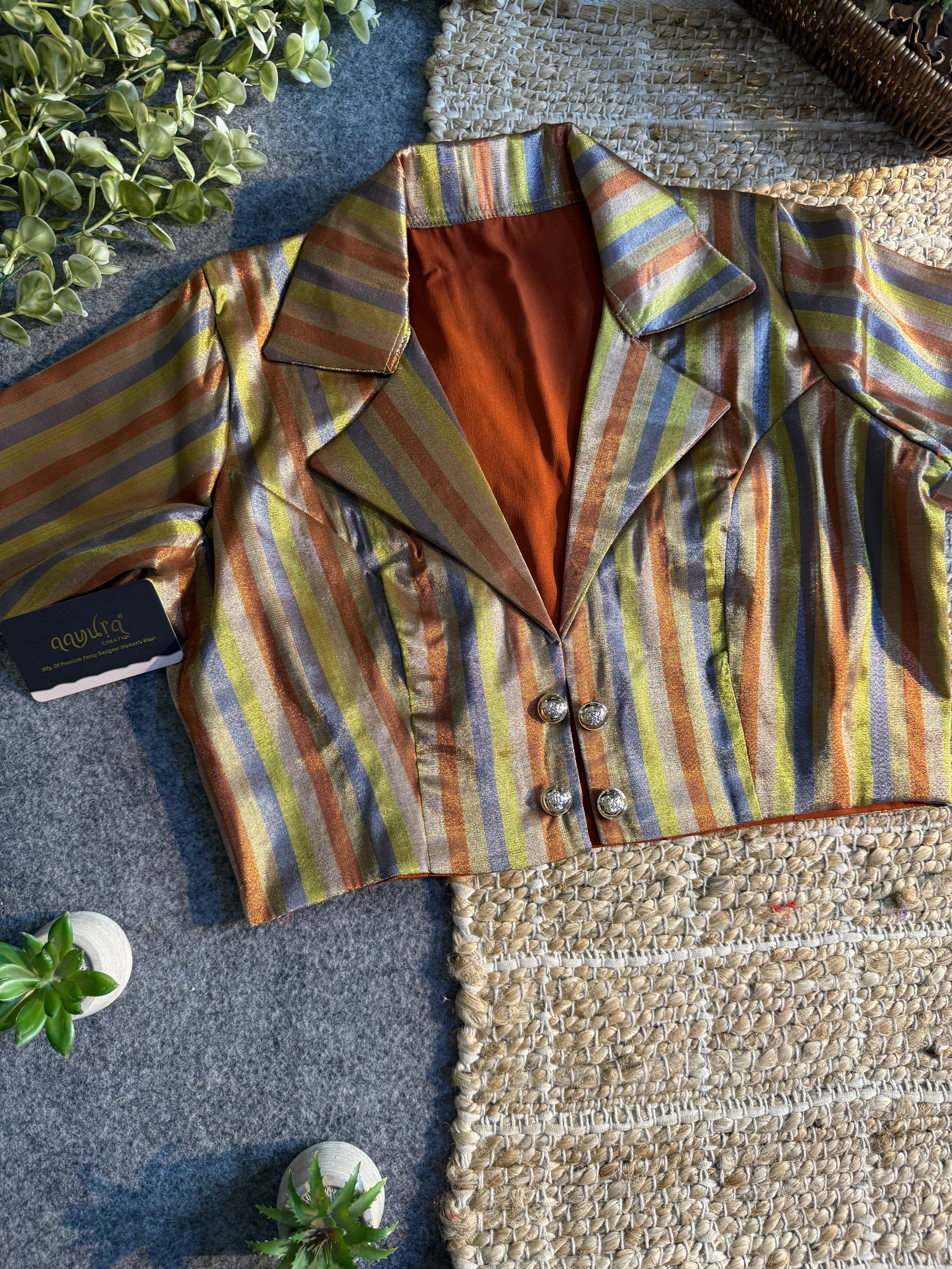 Varnika Premium South Silk Jacket Blouse