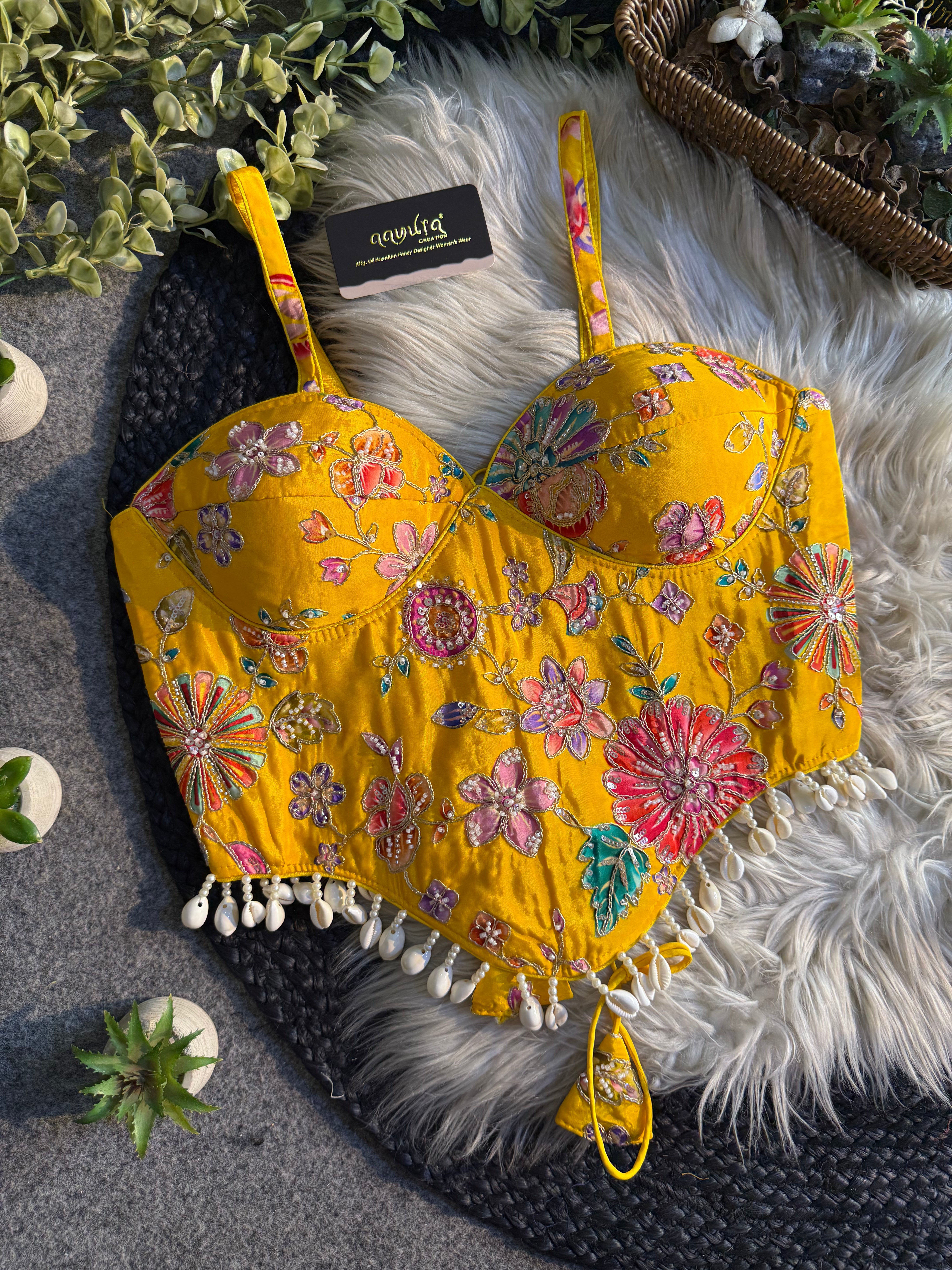 Premium Kodi Work Navratri Blouse