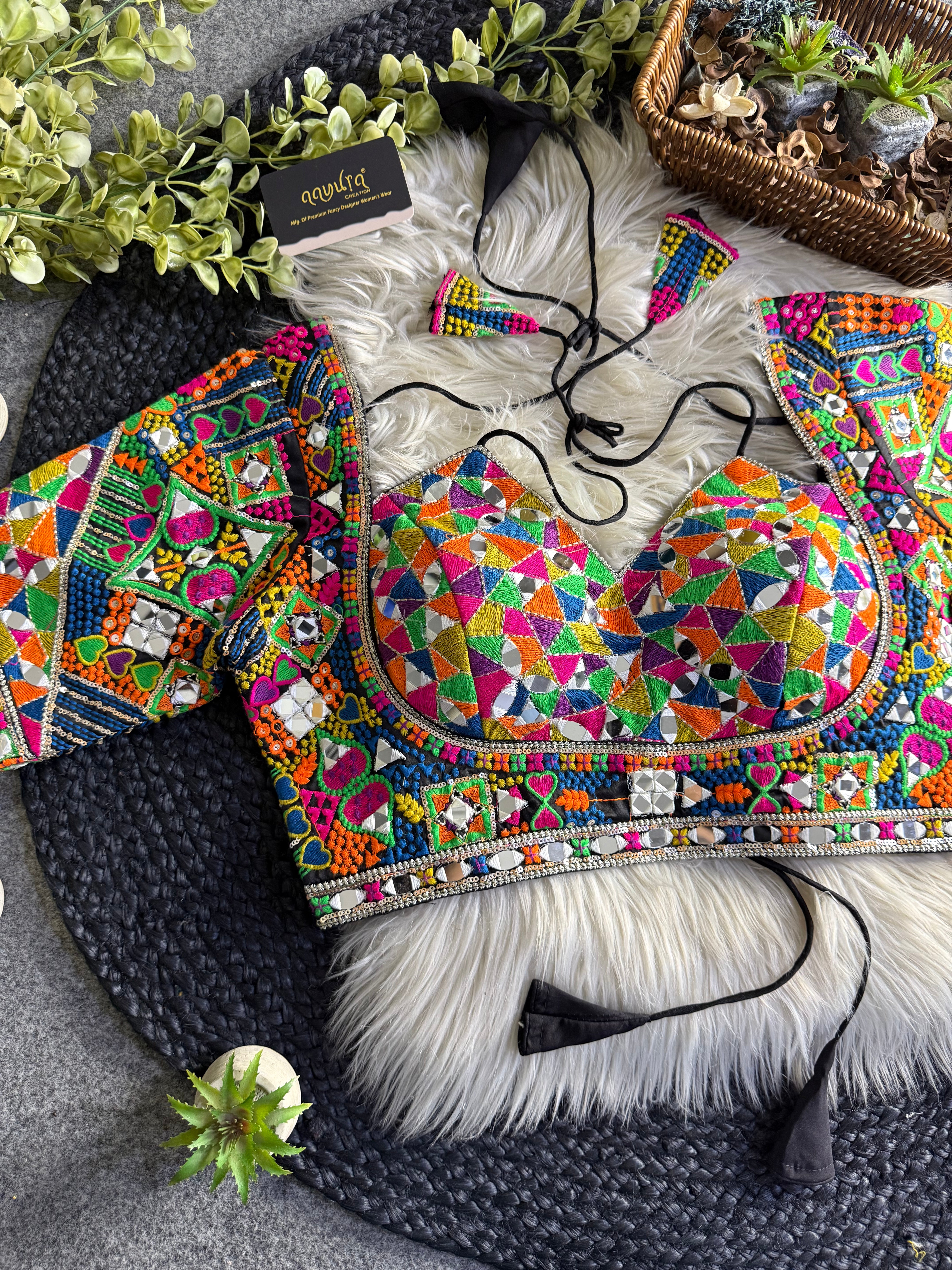 Italian Silk Garba Blouse