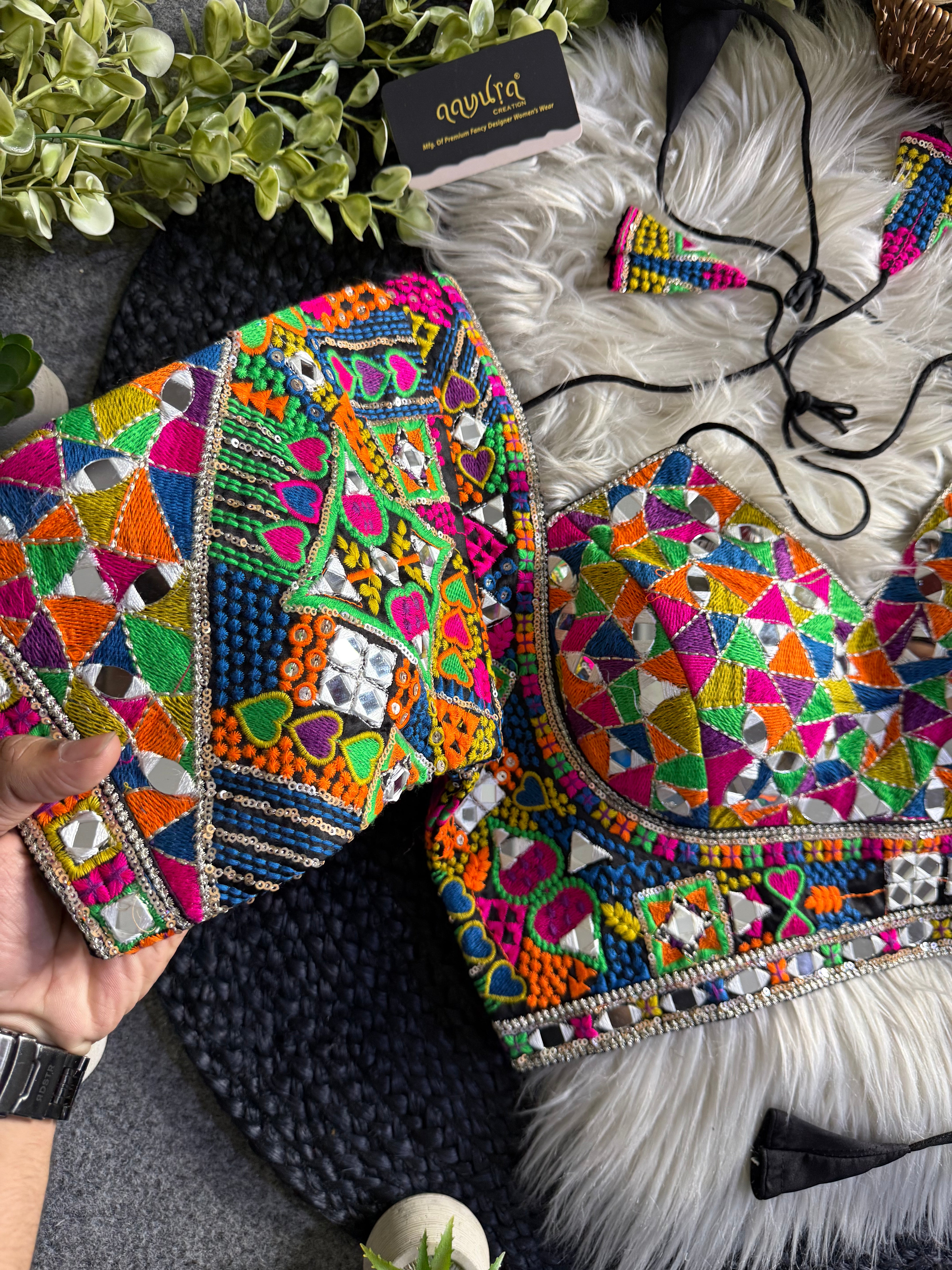 Italian Silk Garba Blouse