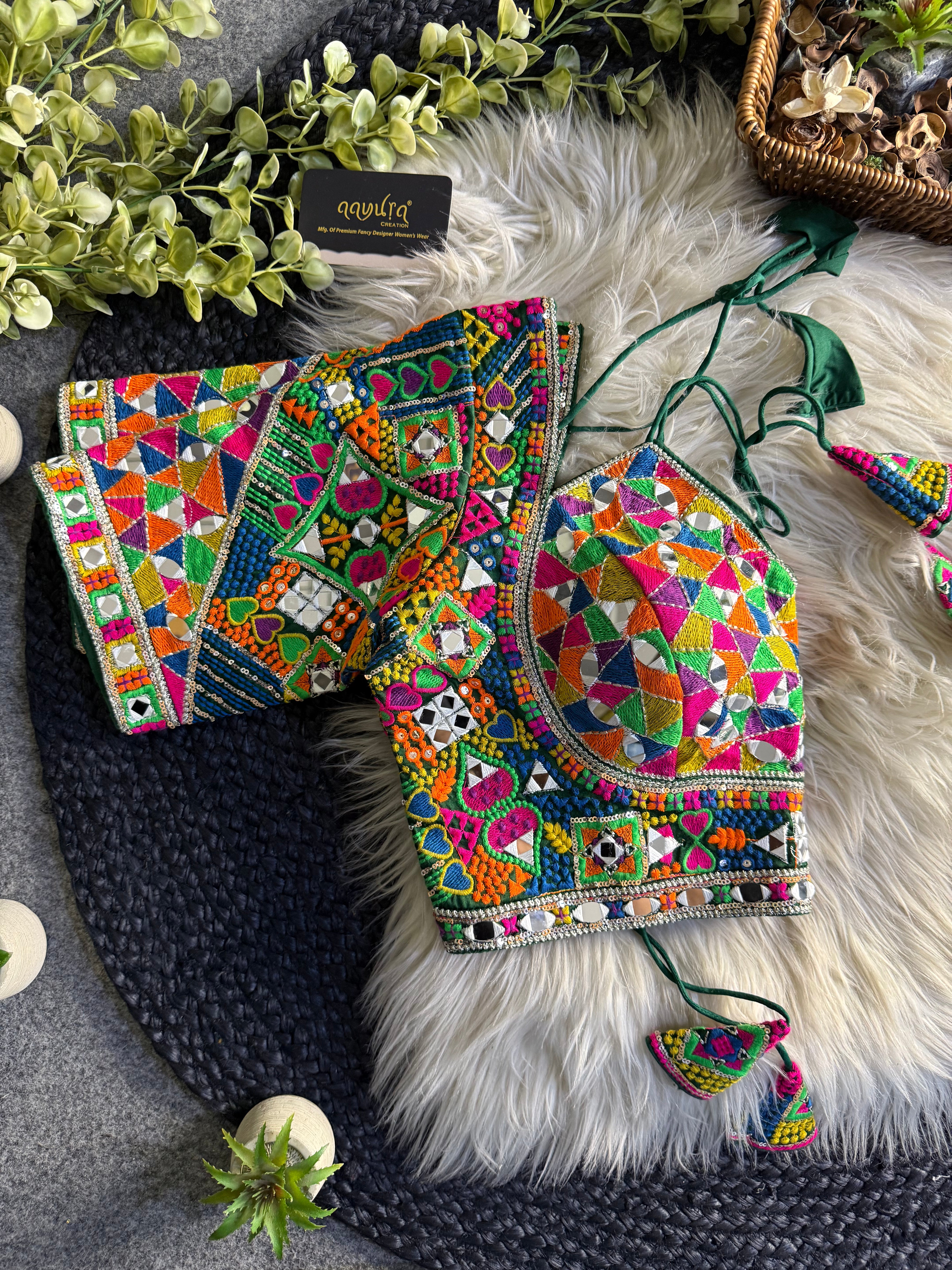 Italian Silk Garba Blouse