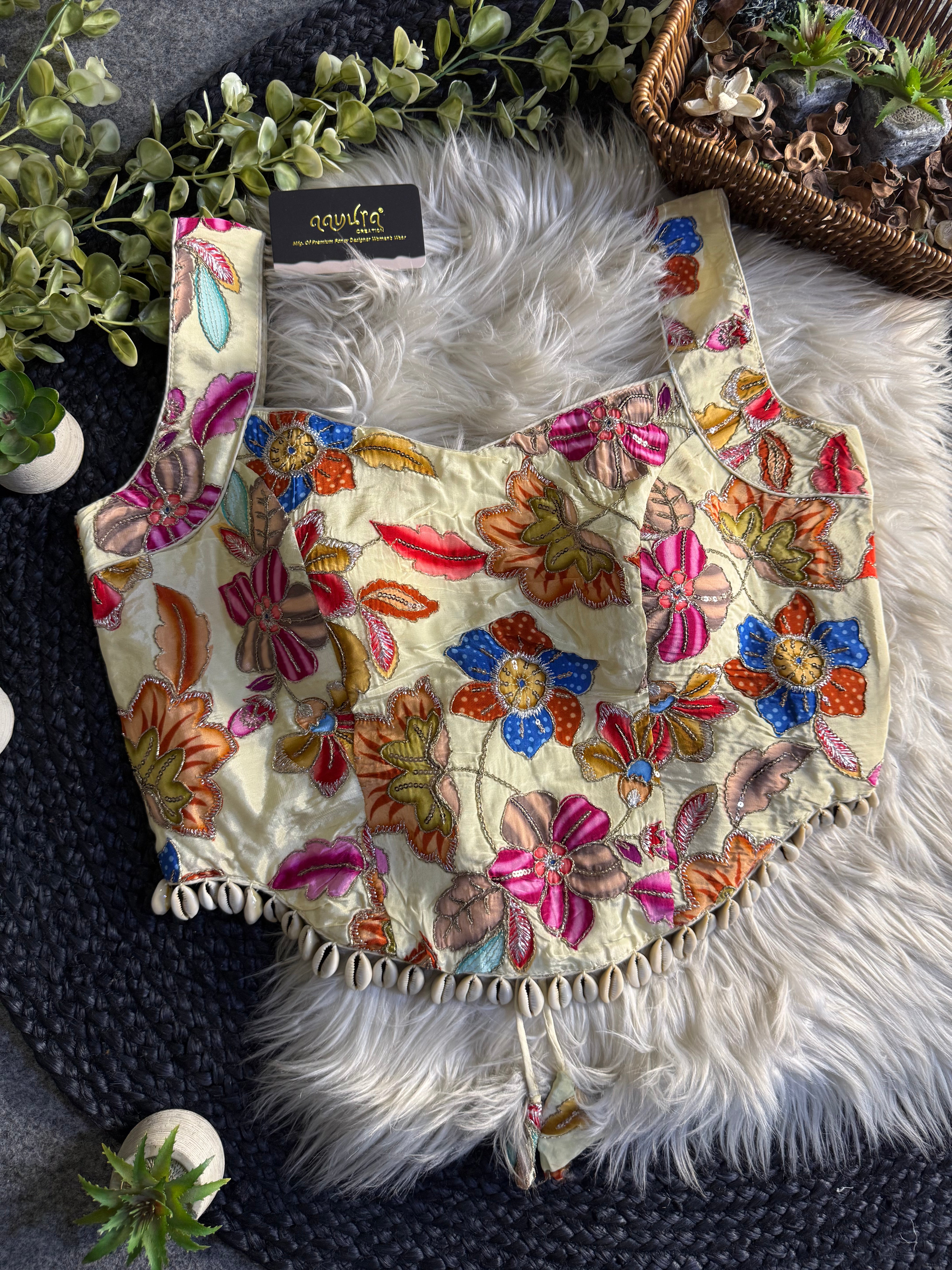 Serena Shell & Position Work Blouse