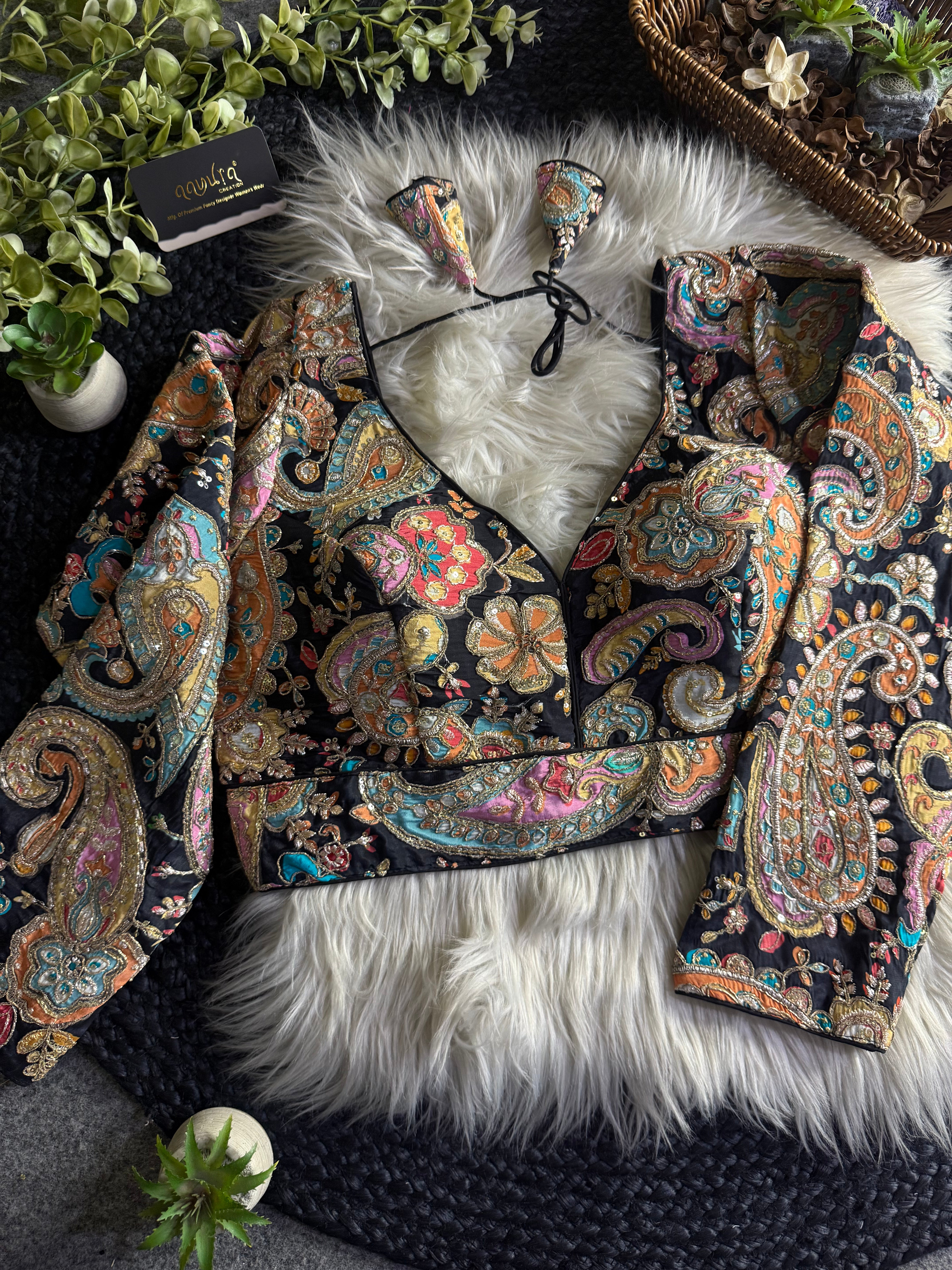 Amaira Crepe Silk Blouse
