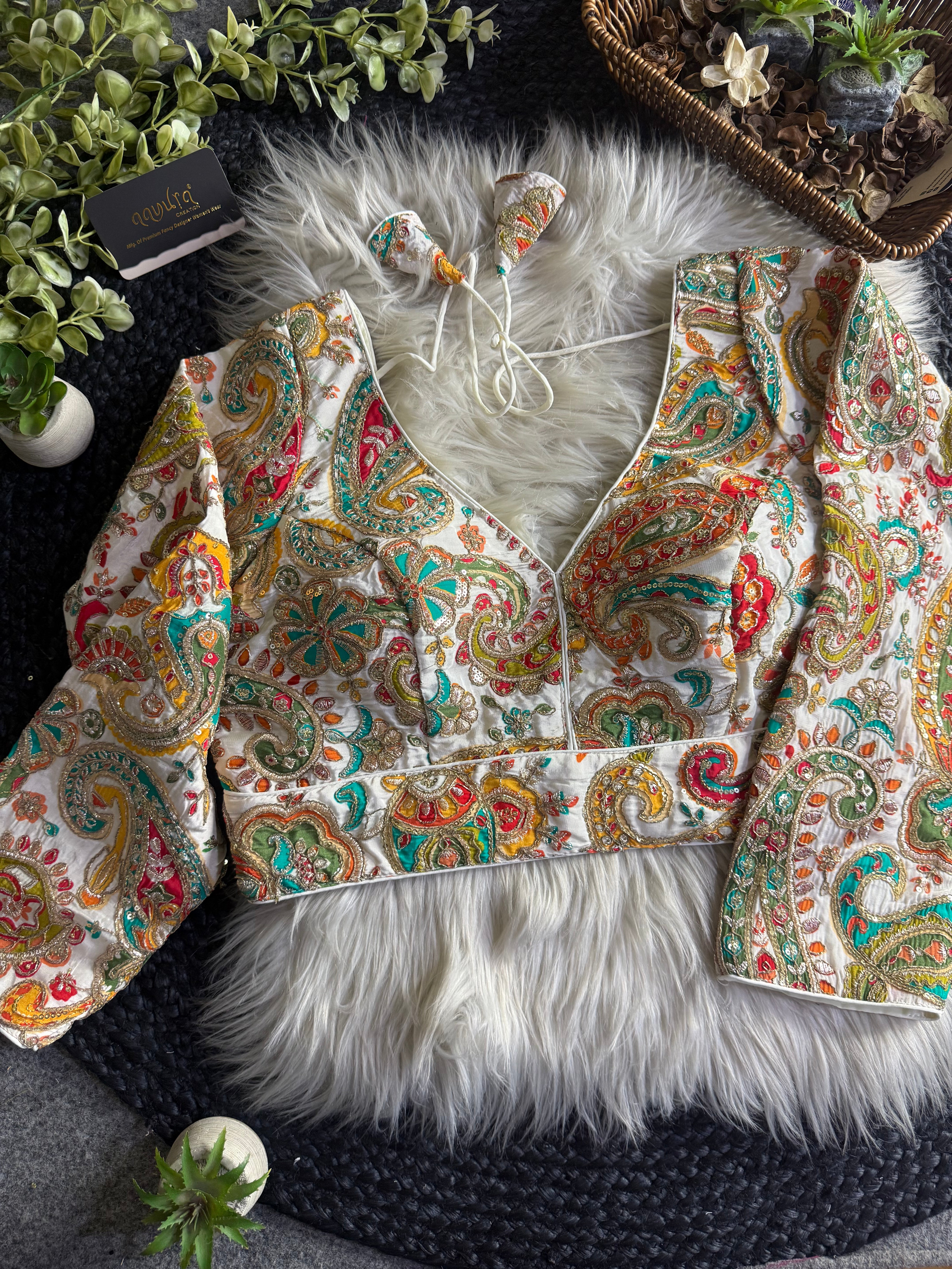 Amaira Crepe Silk Blouse