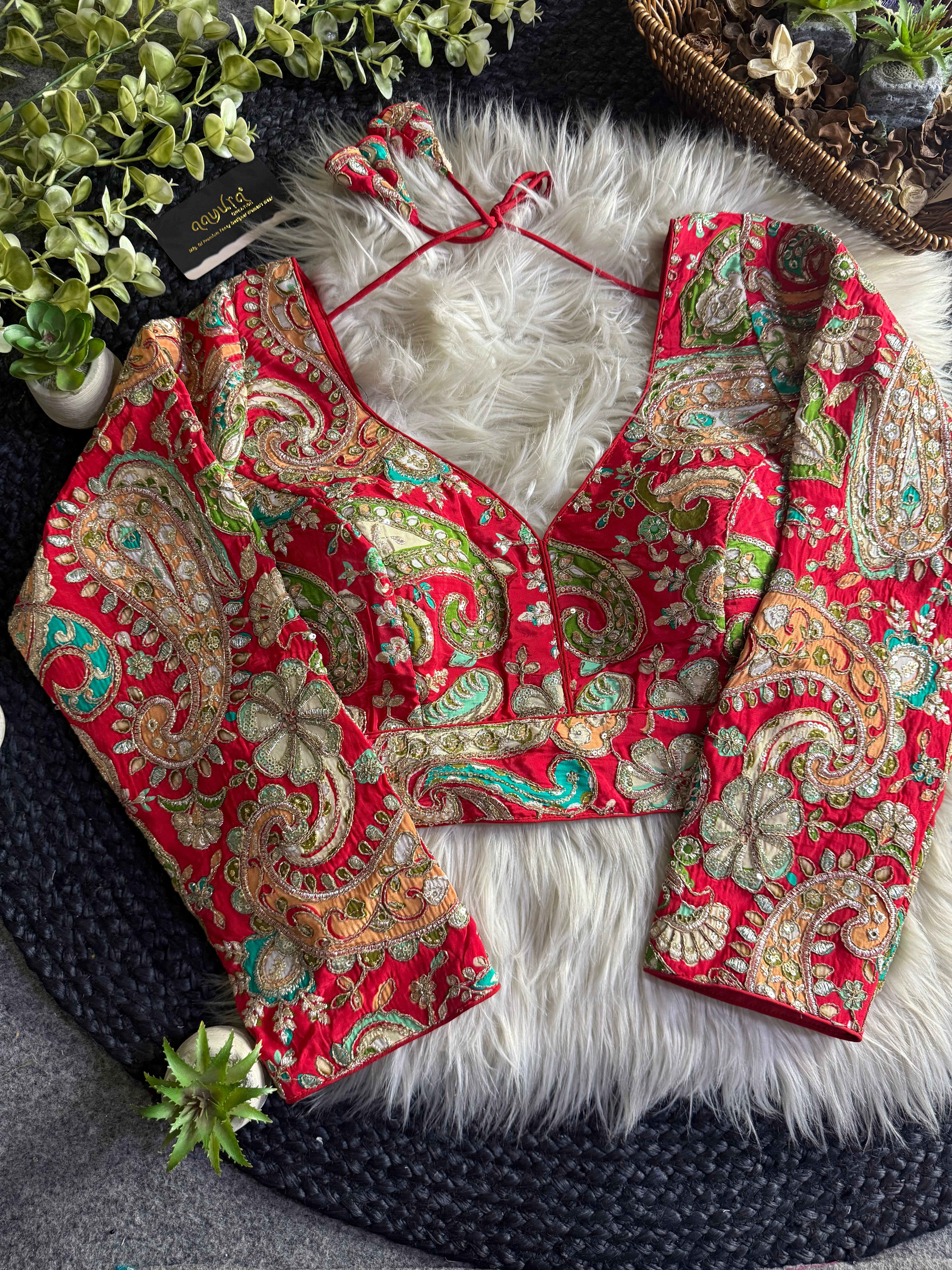 Amaira Crepe Silk Blouse