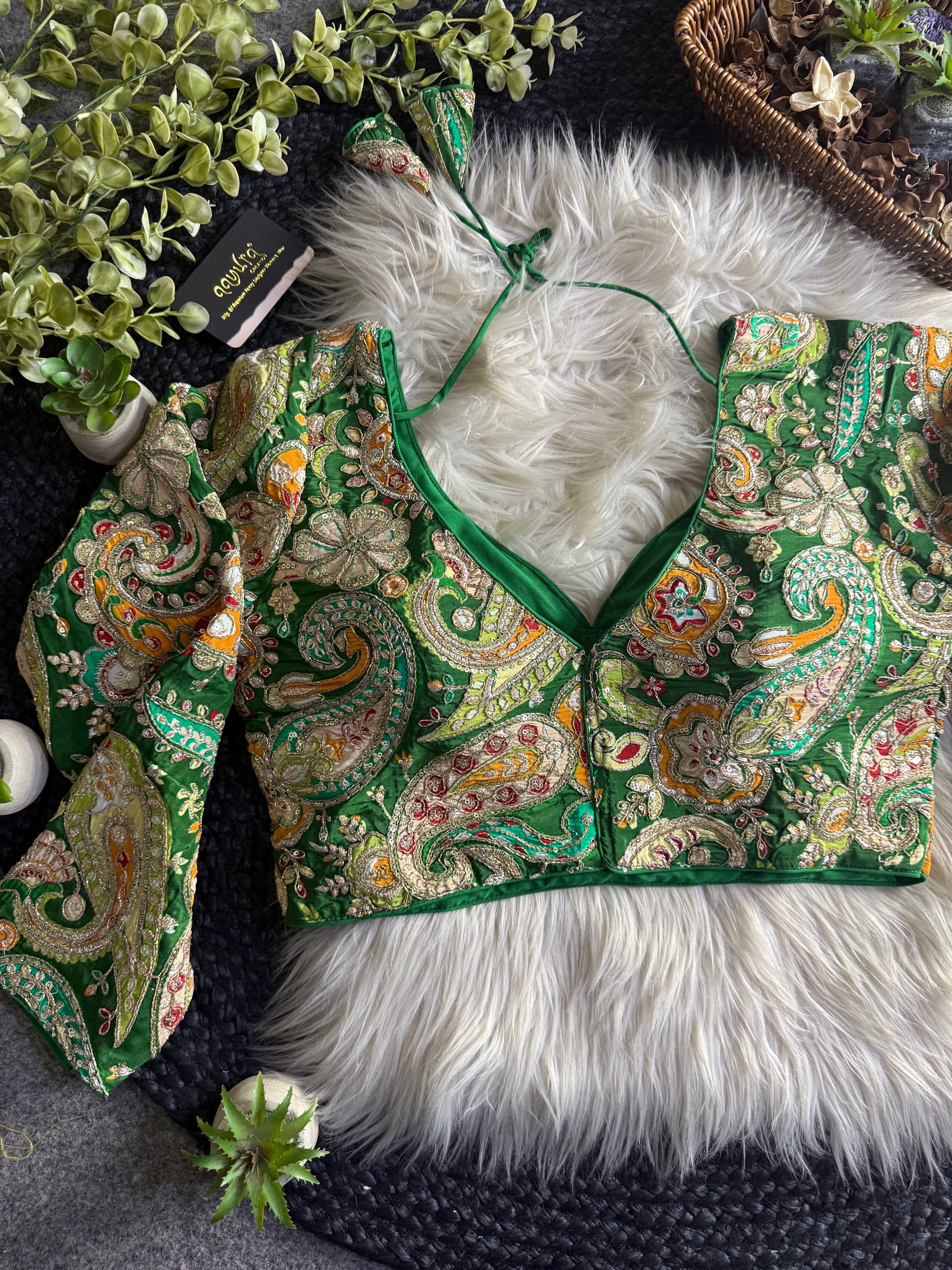 Amaira Crepe Silk Blouse