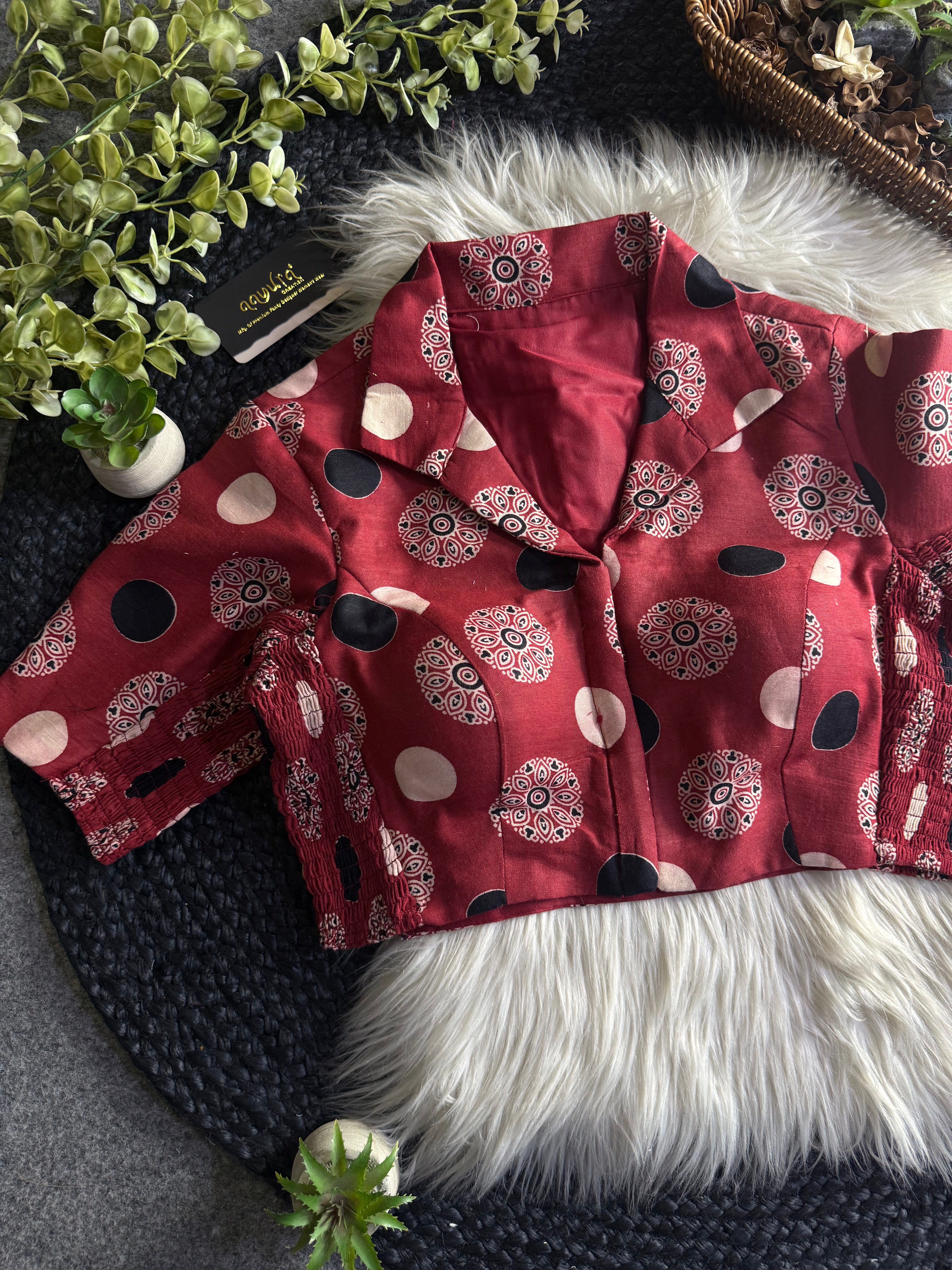 Ebony Grace Designer Blouse