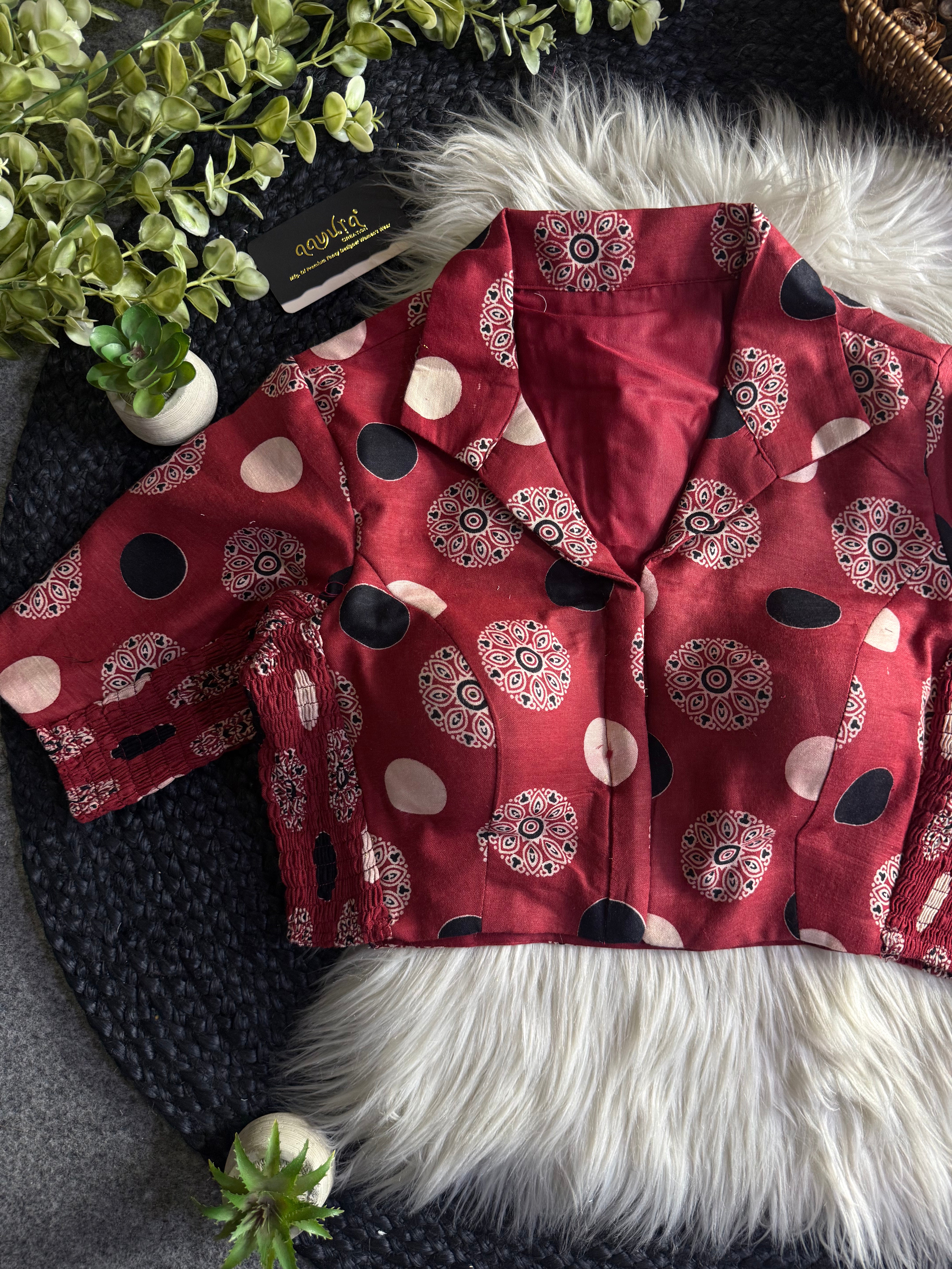 Ebony Grace Designer Blouse