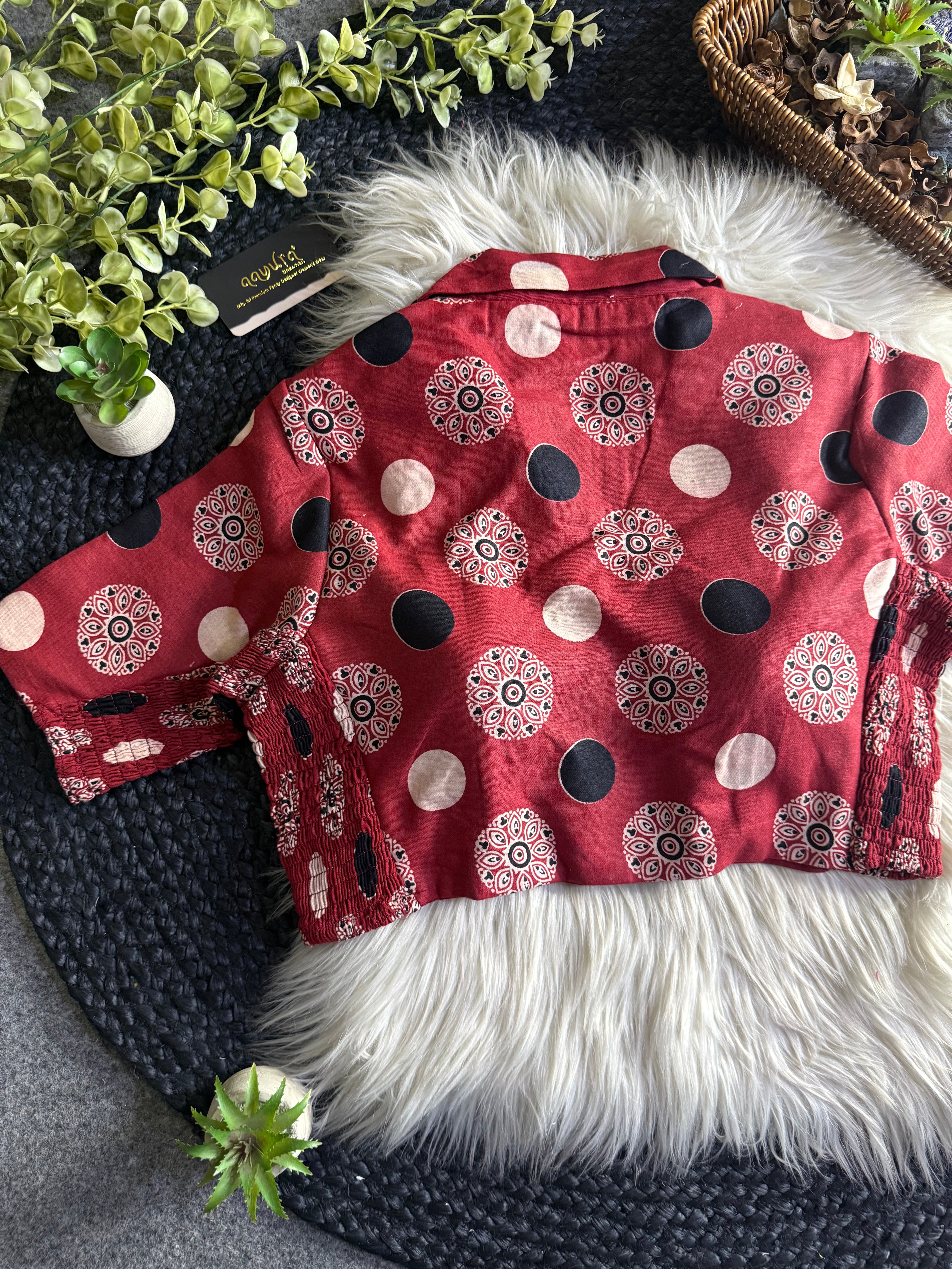 Ebony Grace Designer Blouse