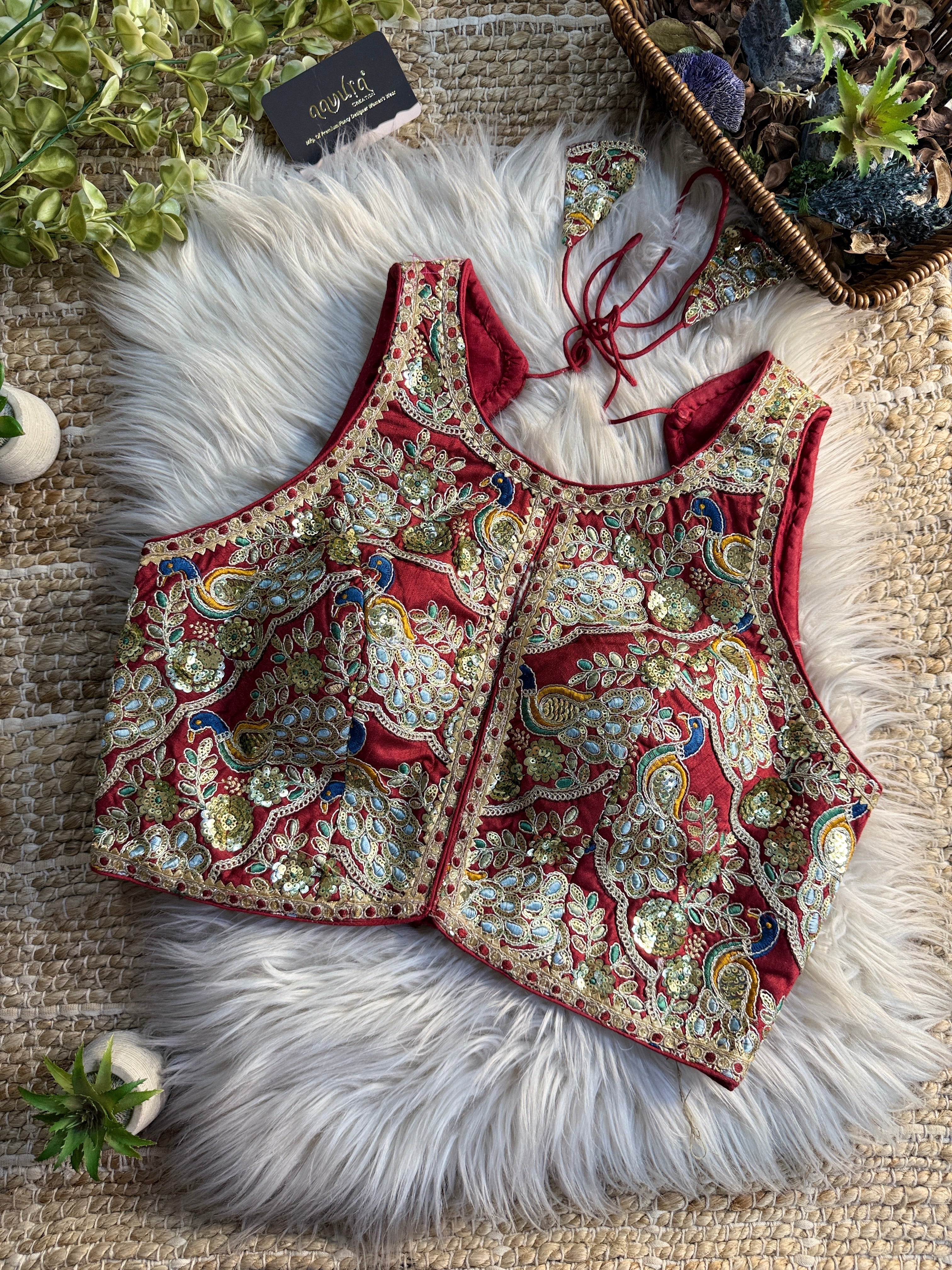 Neena Lace Stitch Designer Blouse