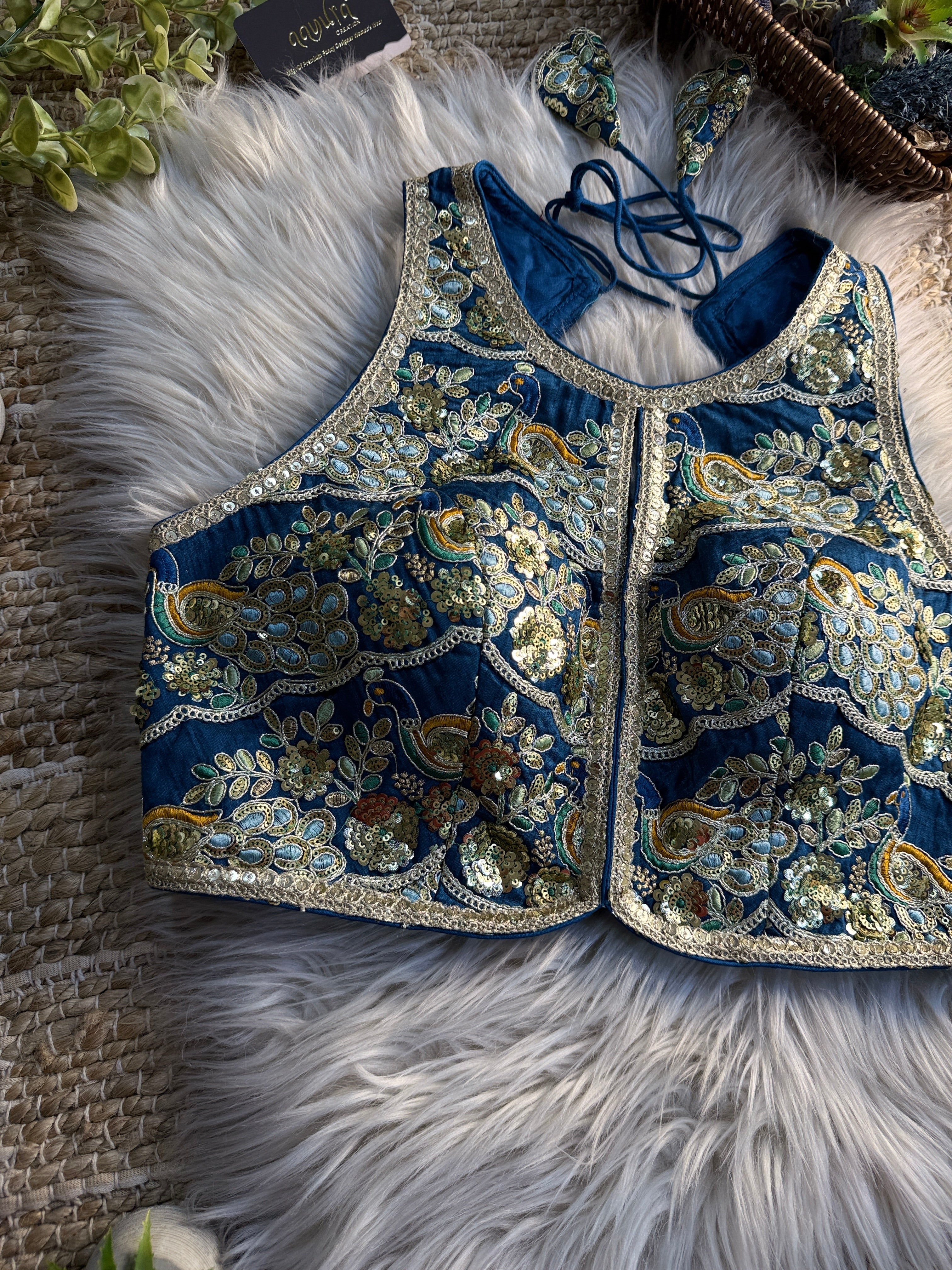Neena Lace Stitch Designer Blouse