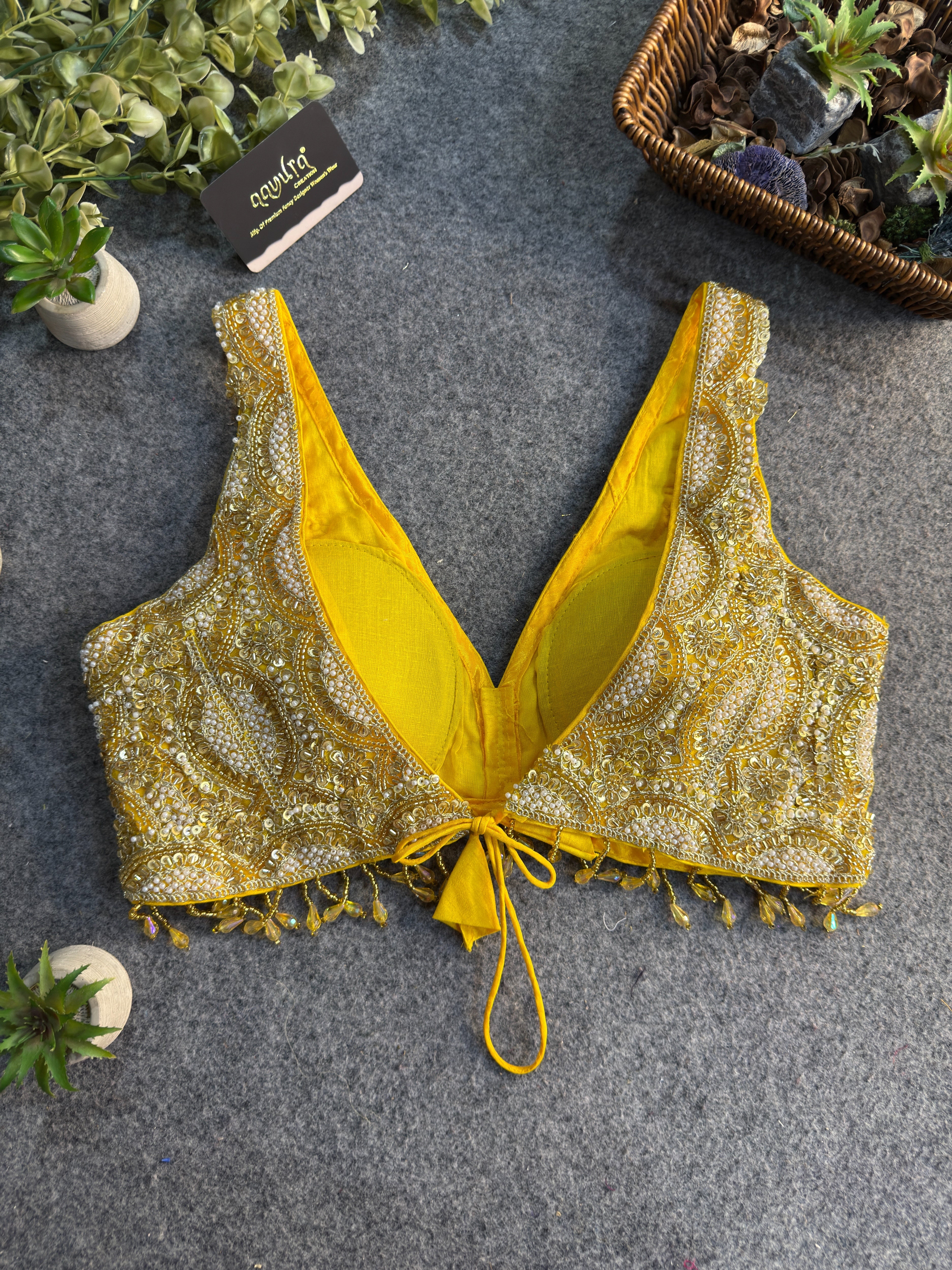 Roshani Heavy Embroidery Blouse