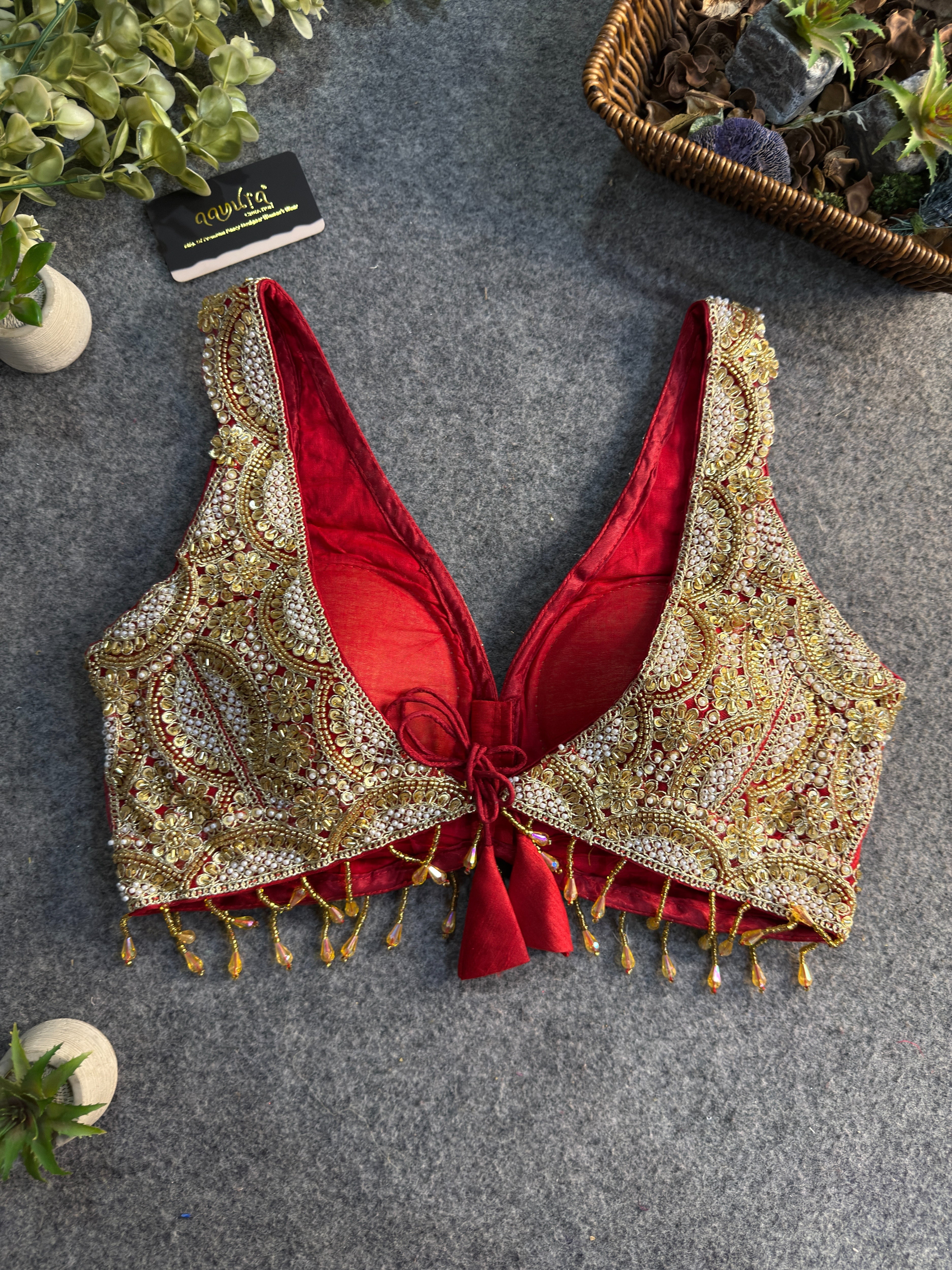 Roshani Heavy Embroidery Blouse