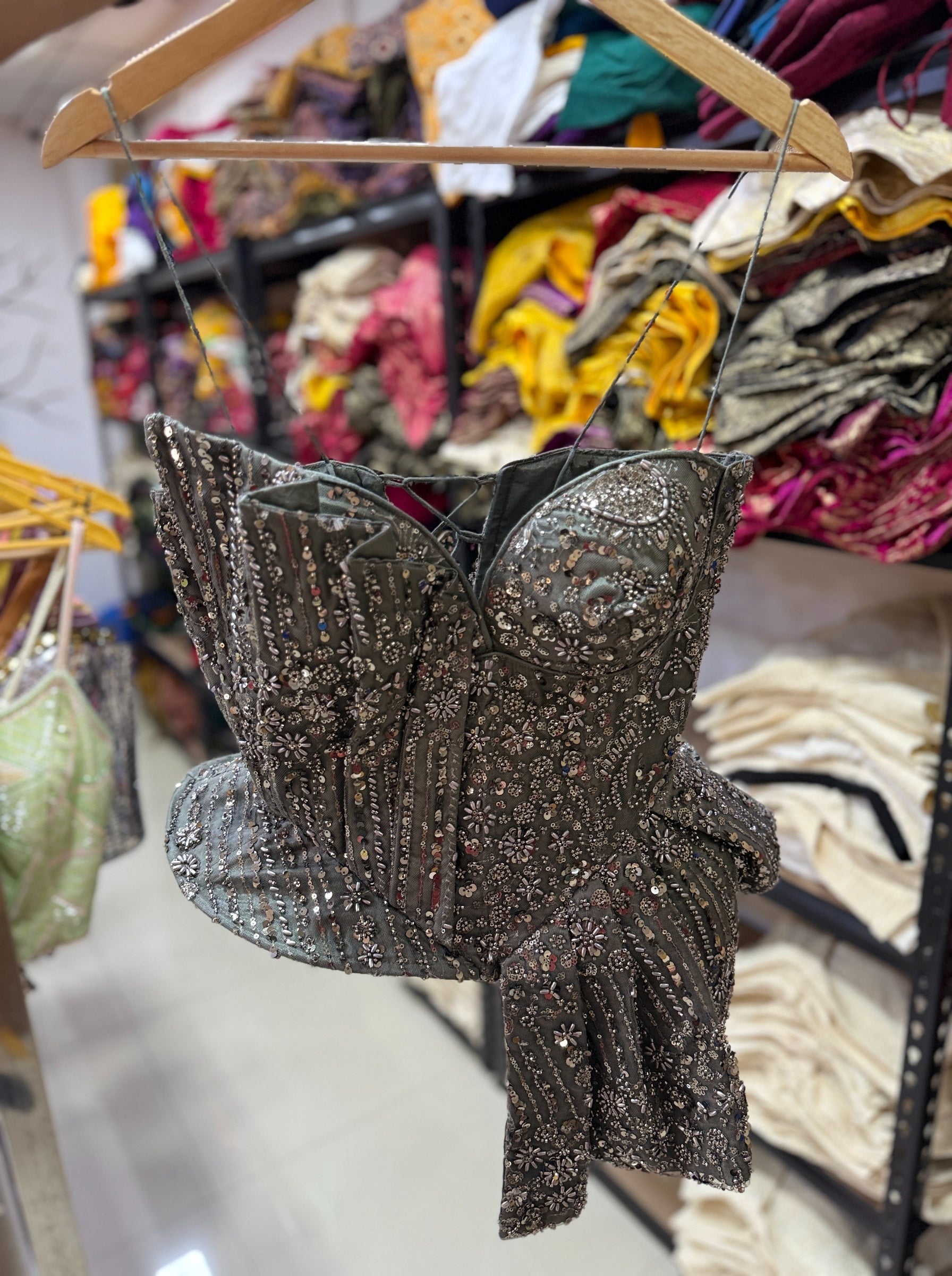Sereia Bead Work Blouse