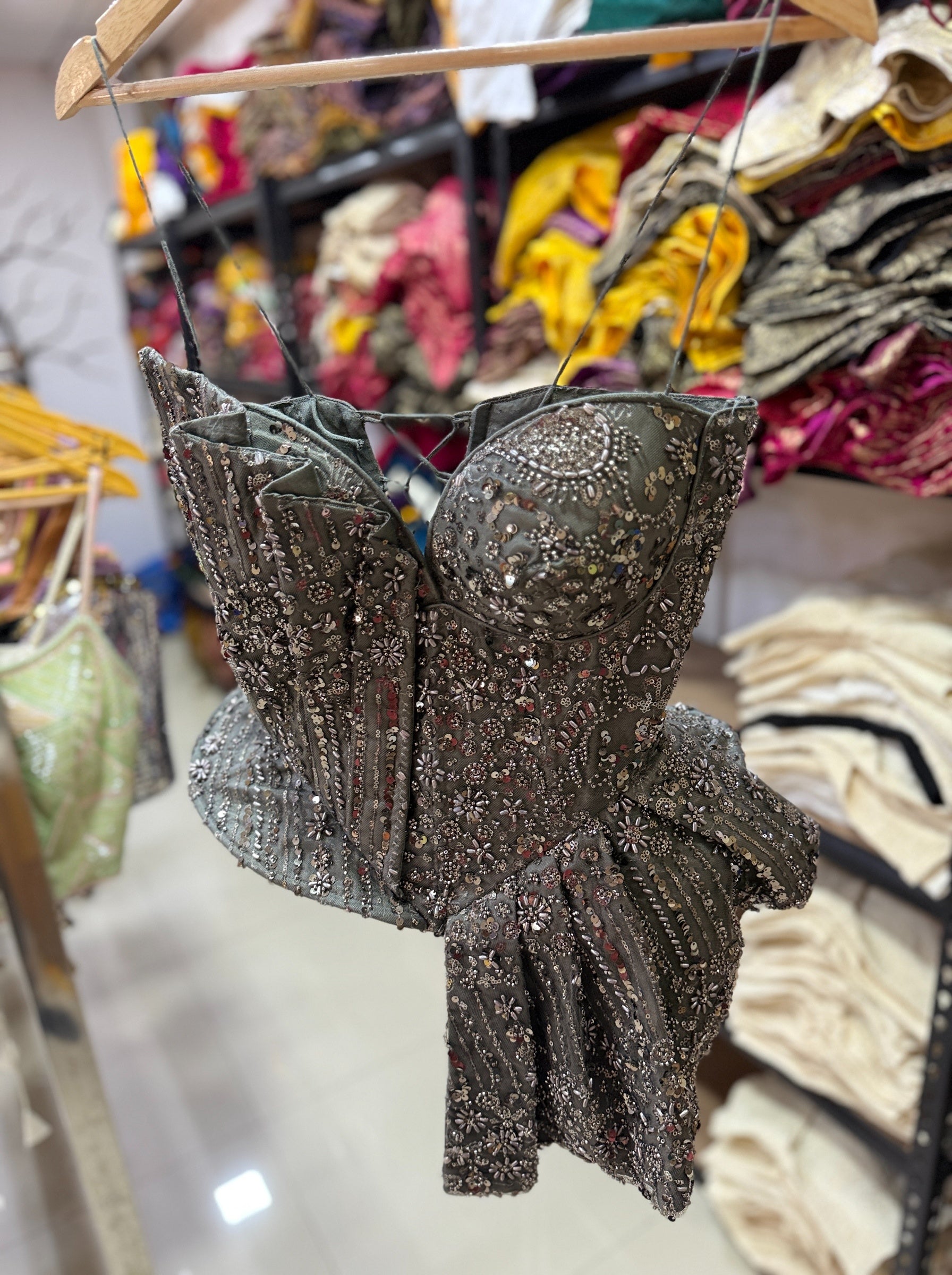 Sereia Bead Work Blouse