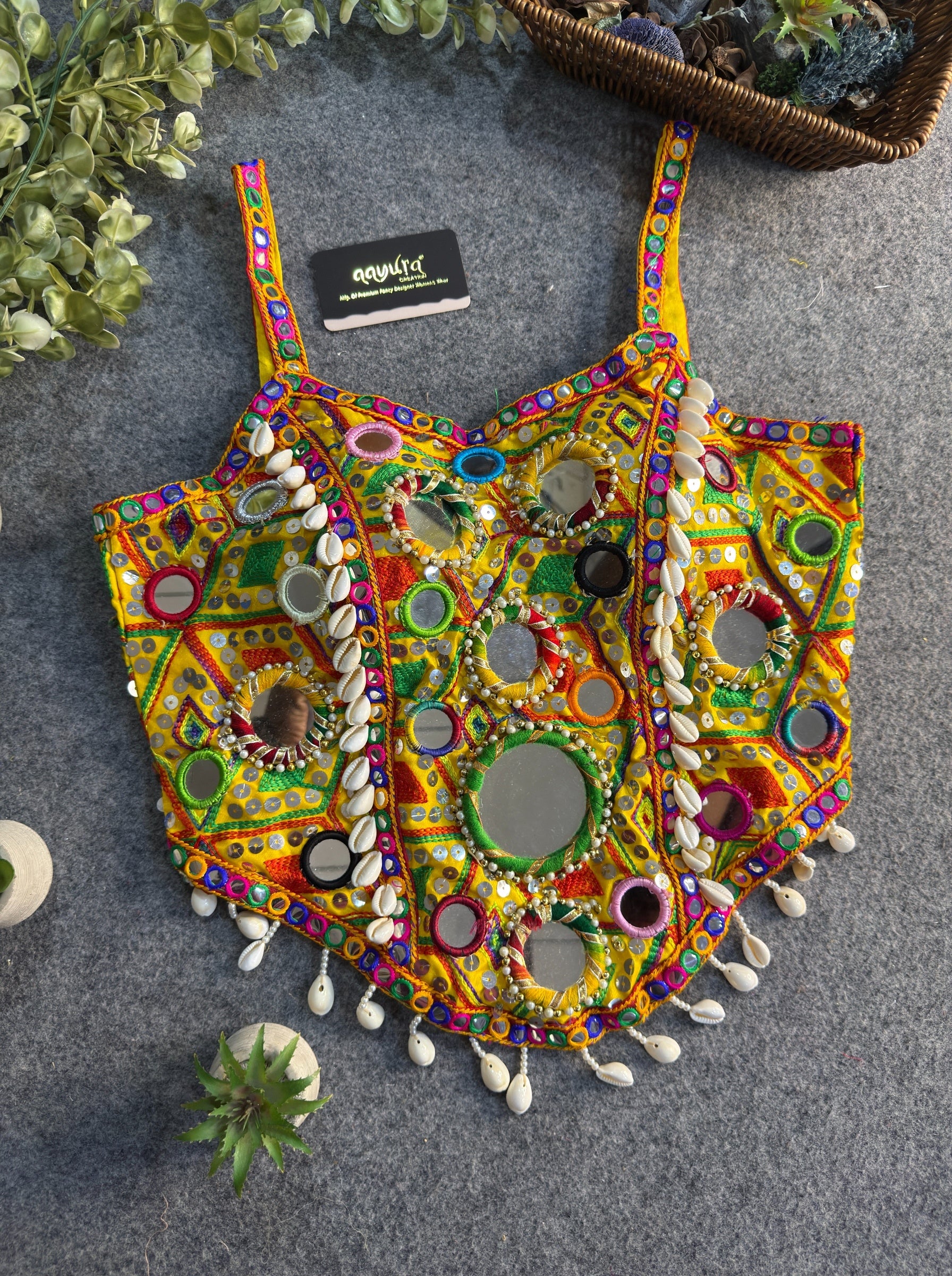 Jhalak Navratri Mirror Blouse