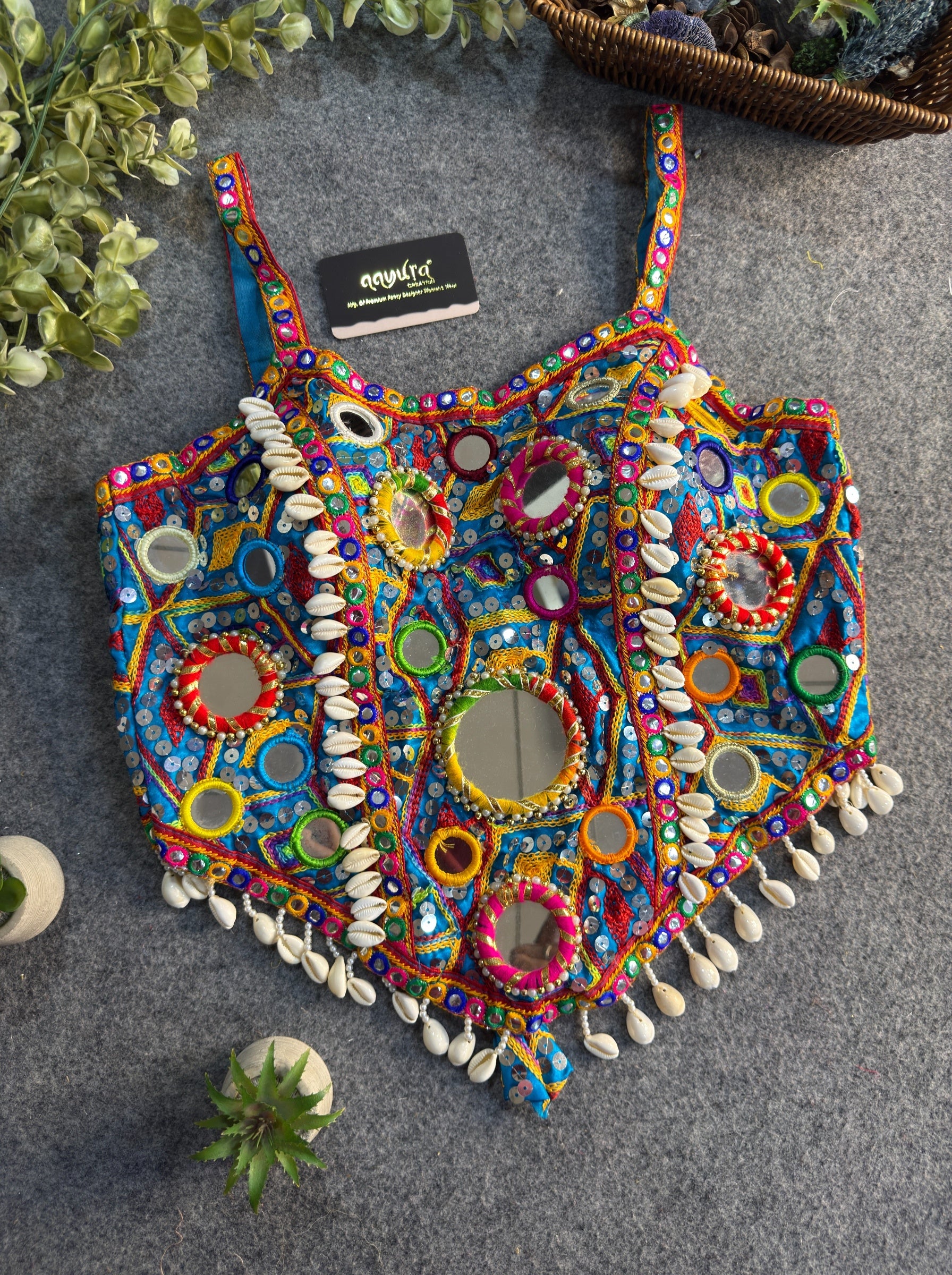 Jhalak Navratri Mirror Blouse