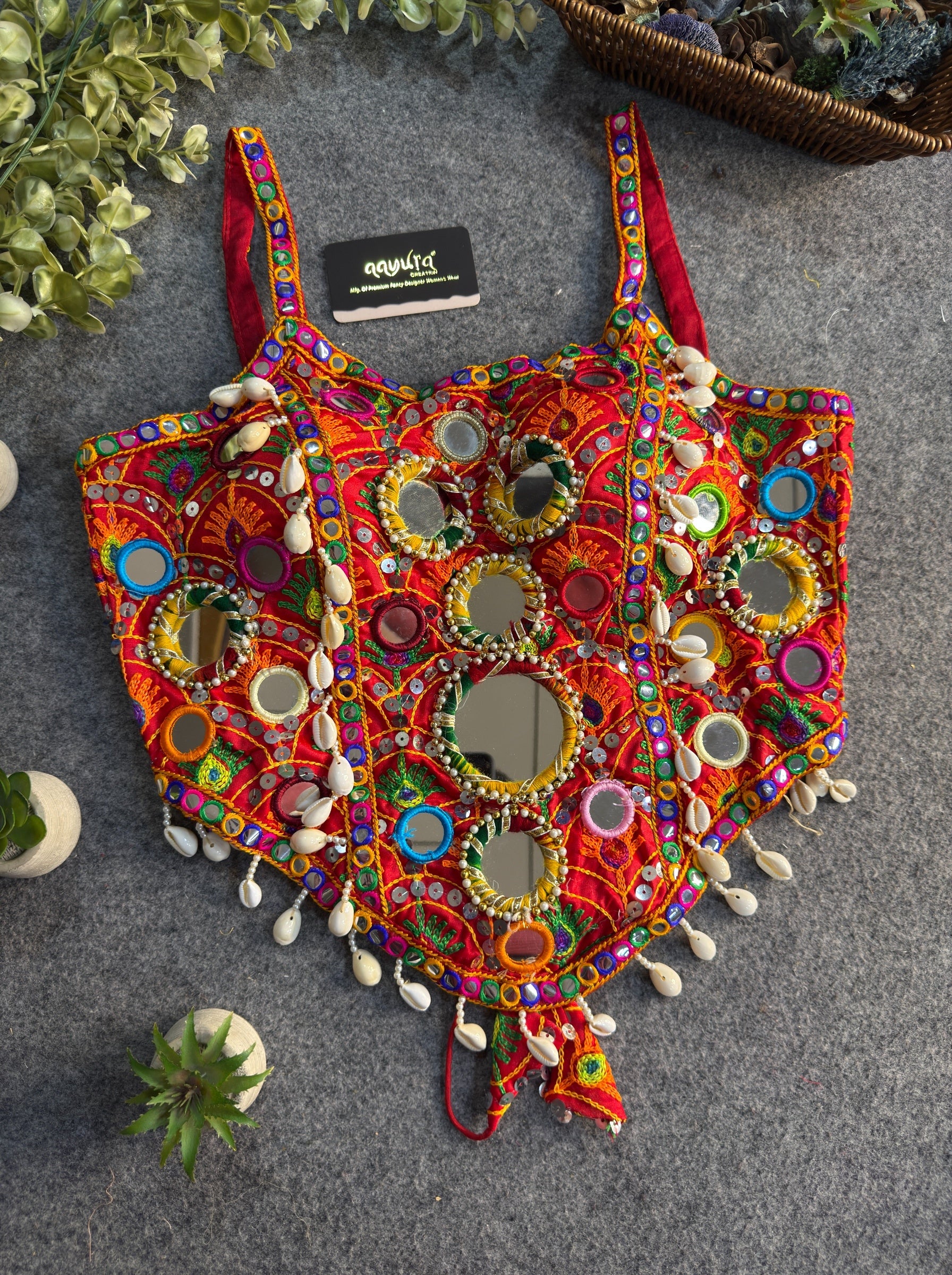 Jhalak Navratri Mirror Blouse