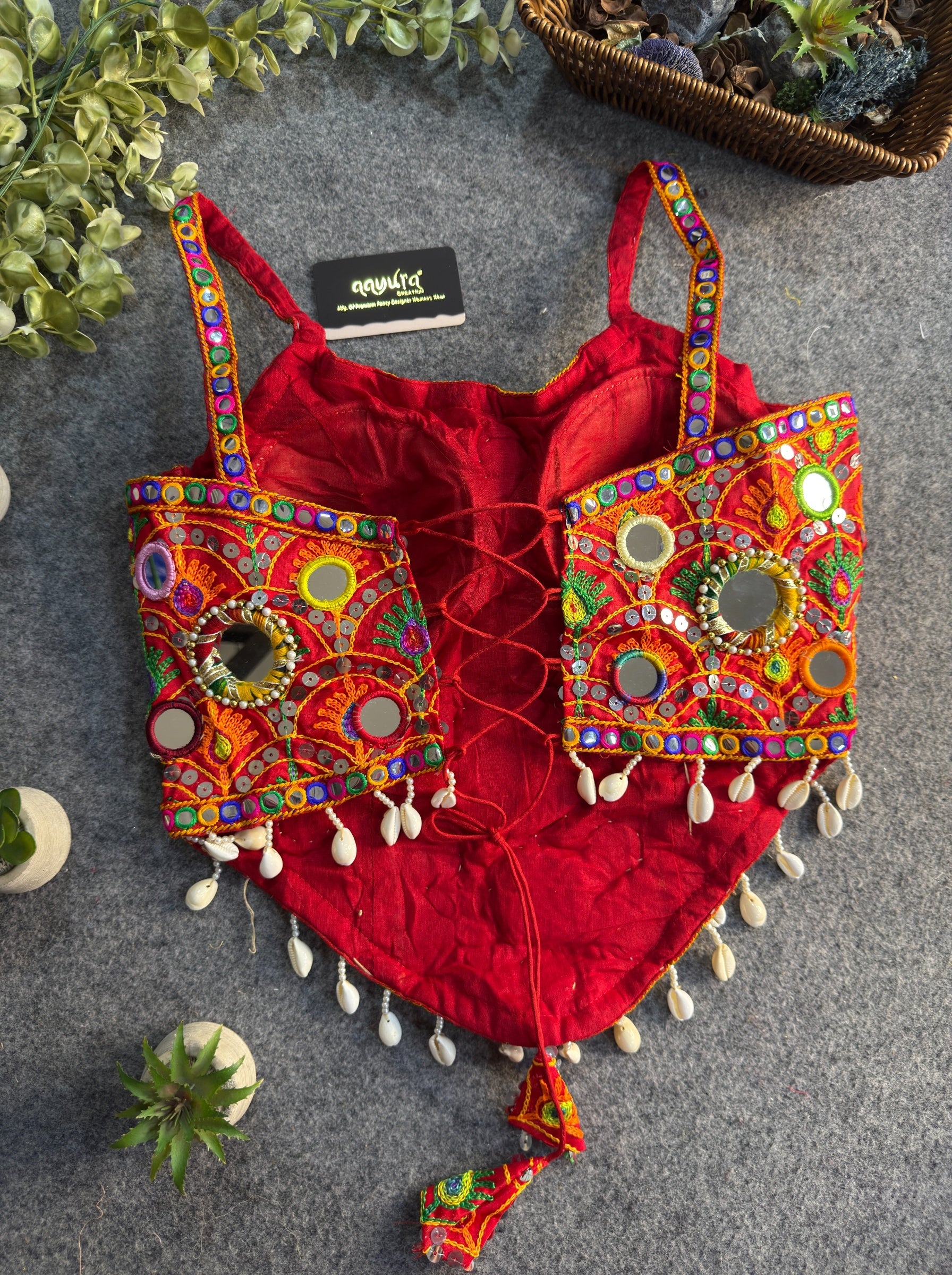 Jhalak Navratri Mirror Blouse