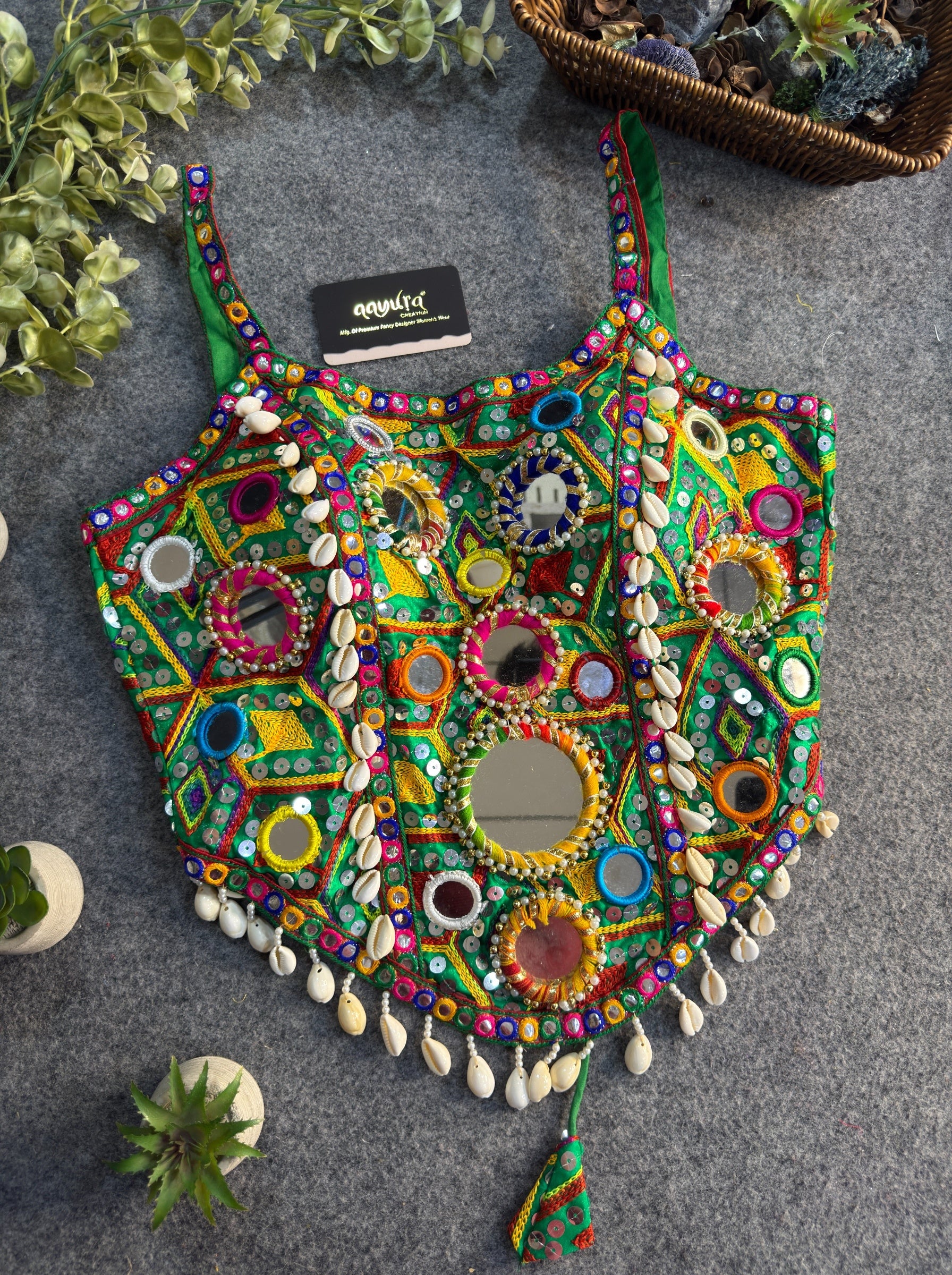 Jhalak Navratri Mirror Blouse