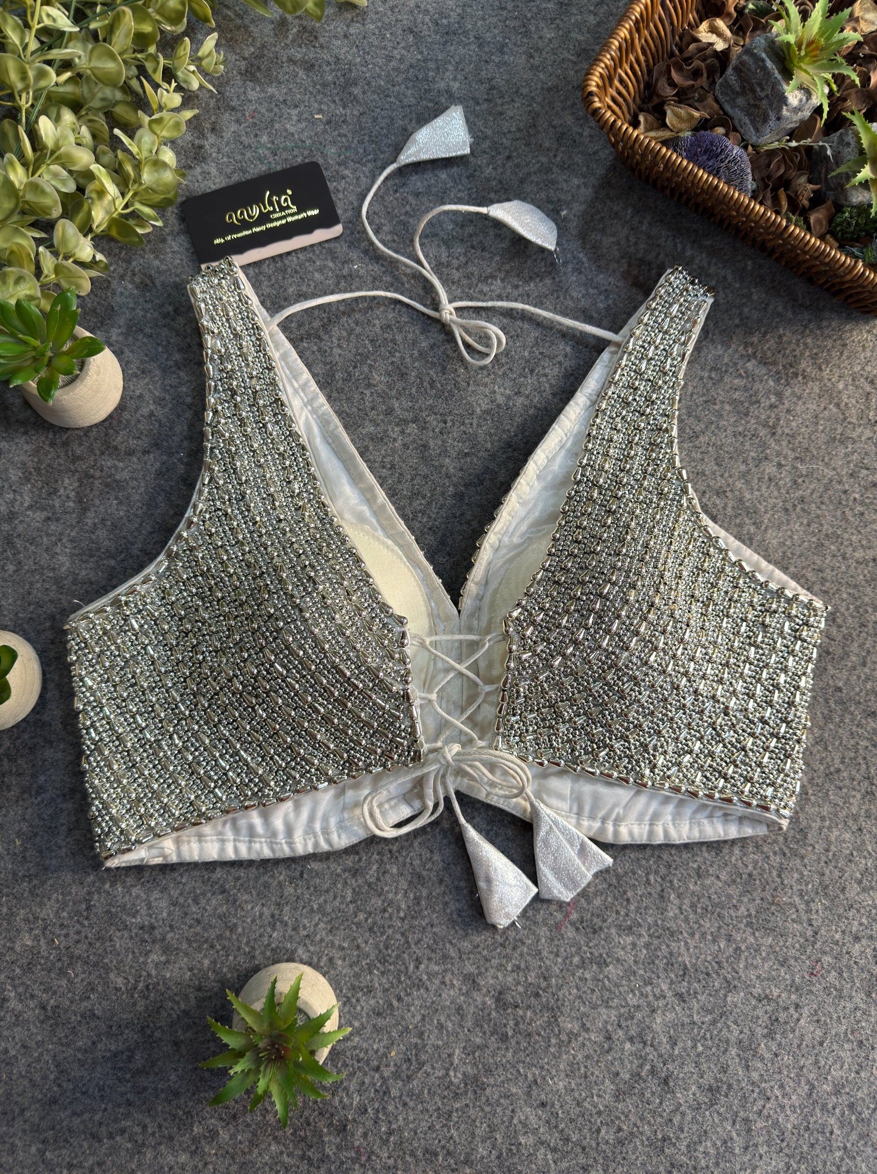 Kiara Luxe Pearl Blouse