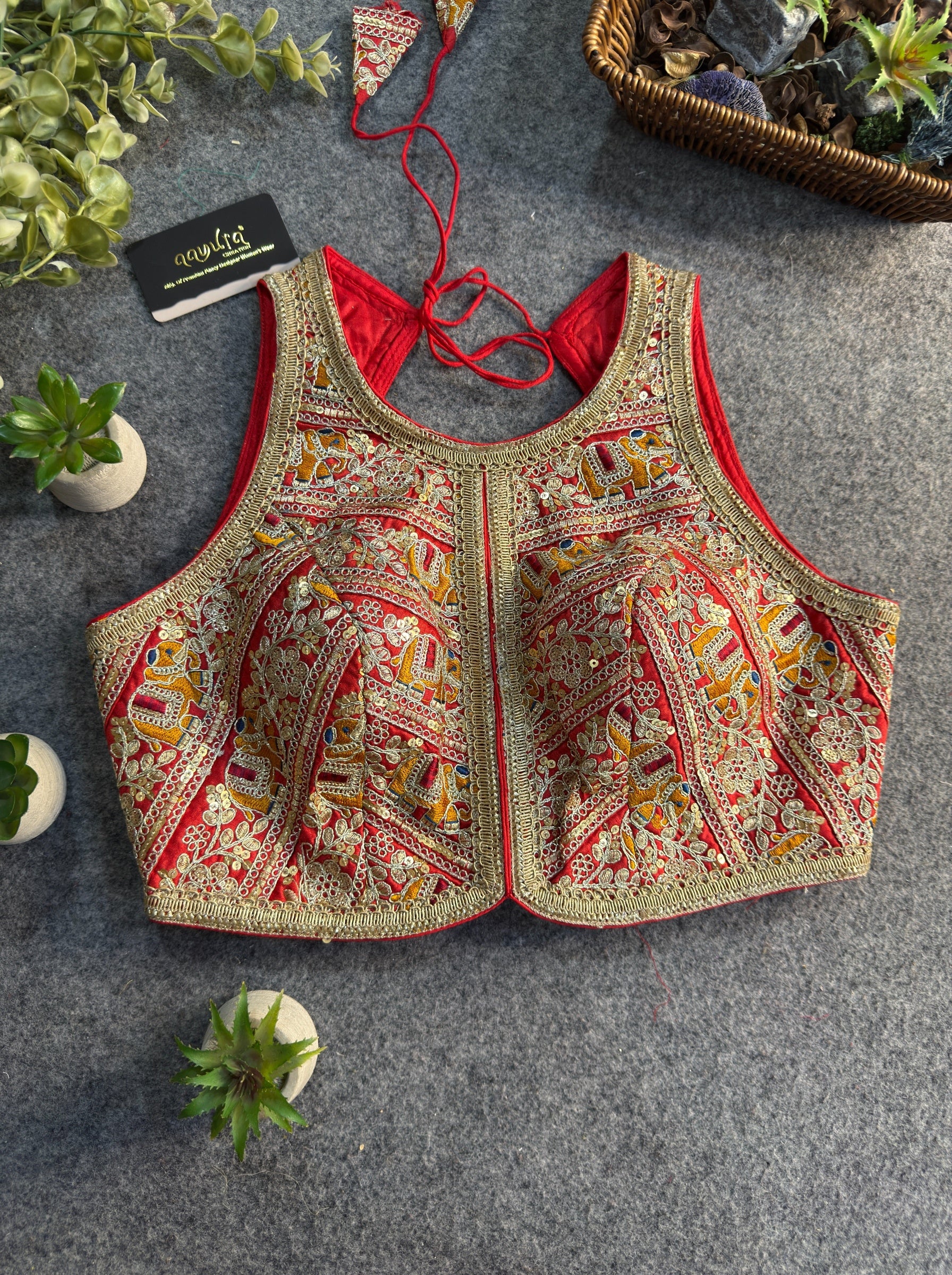 Roselle Silk Blouse