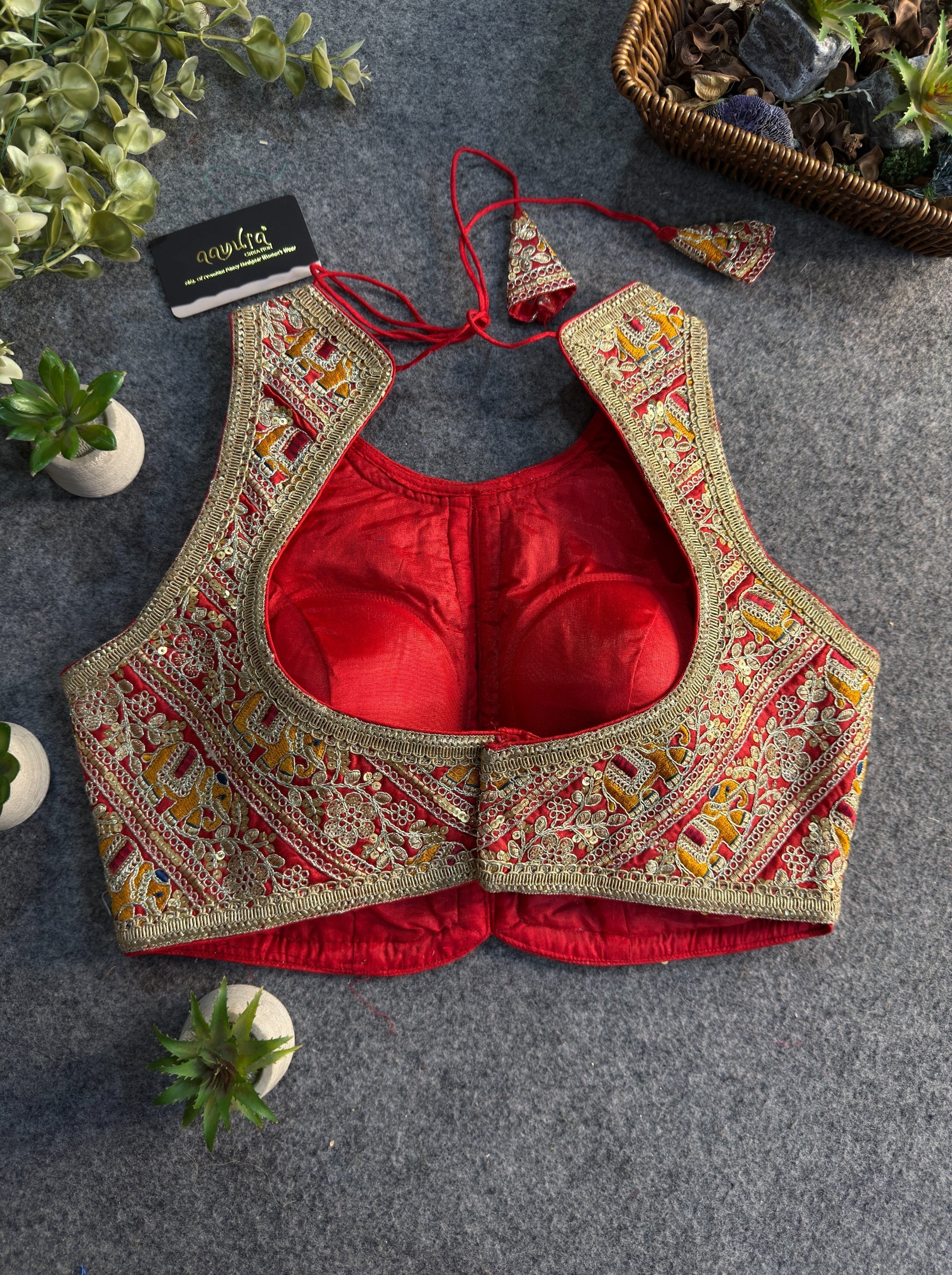 Roselle Silk Blouse