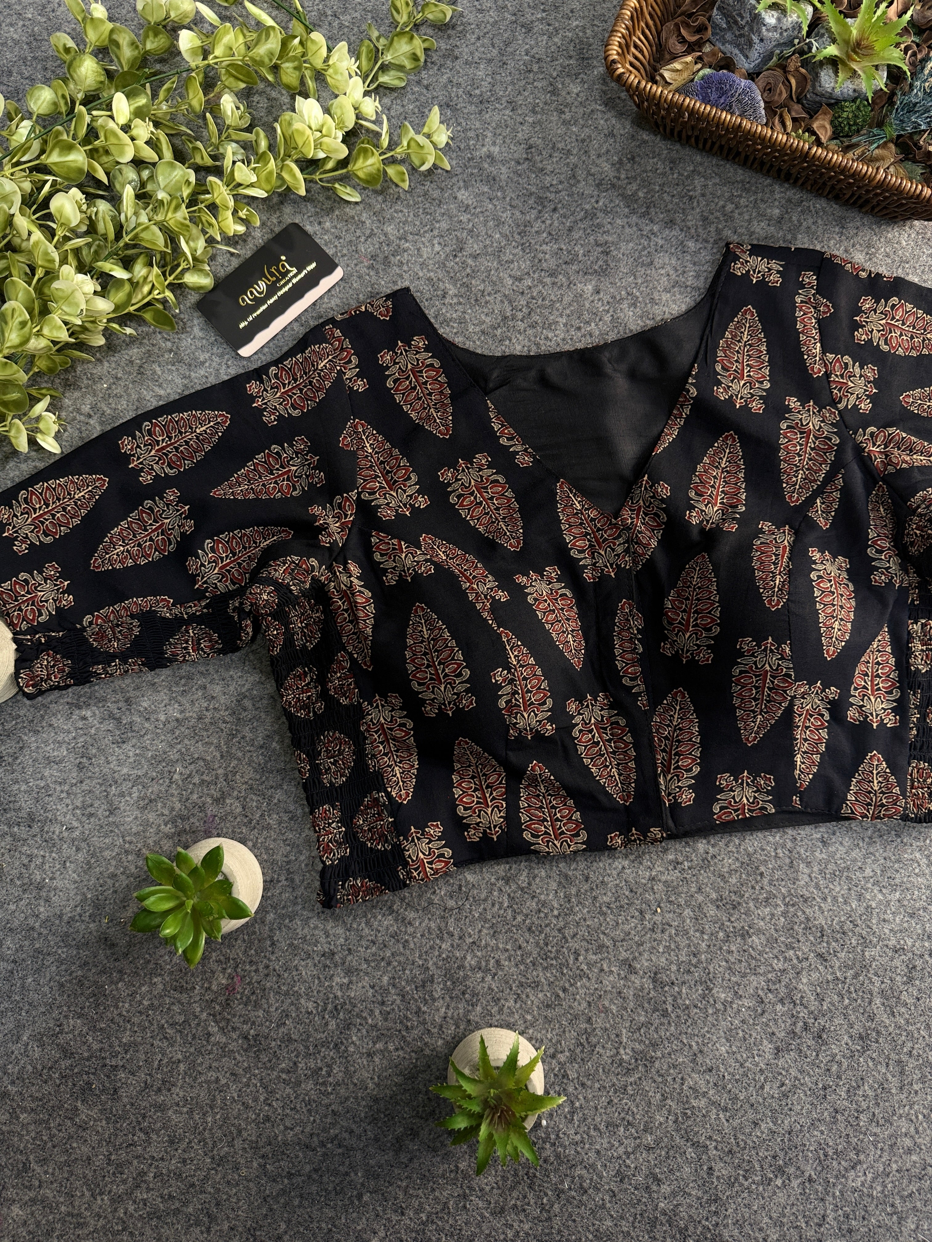 Comfort Fit Cotton Print Blouse 3