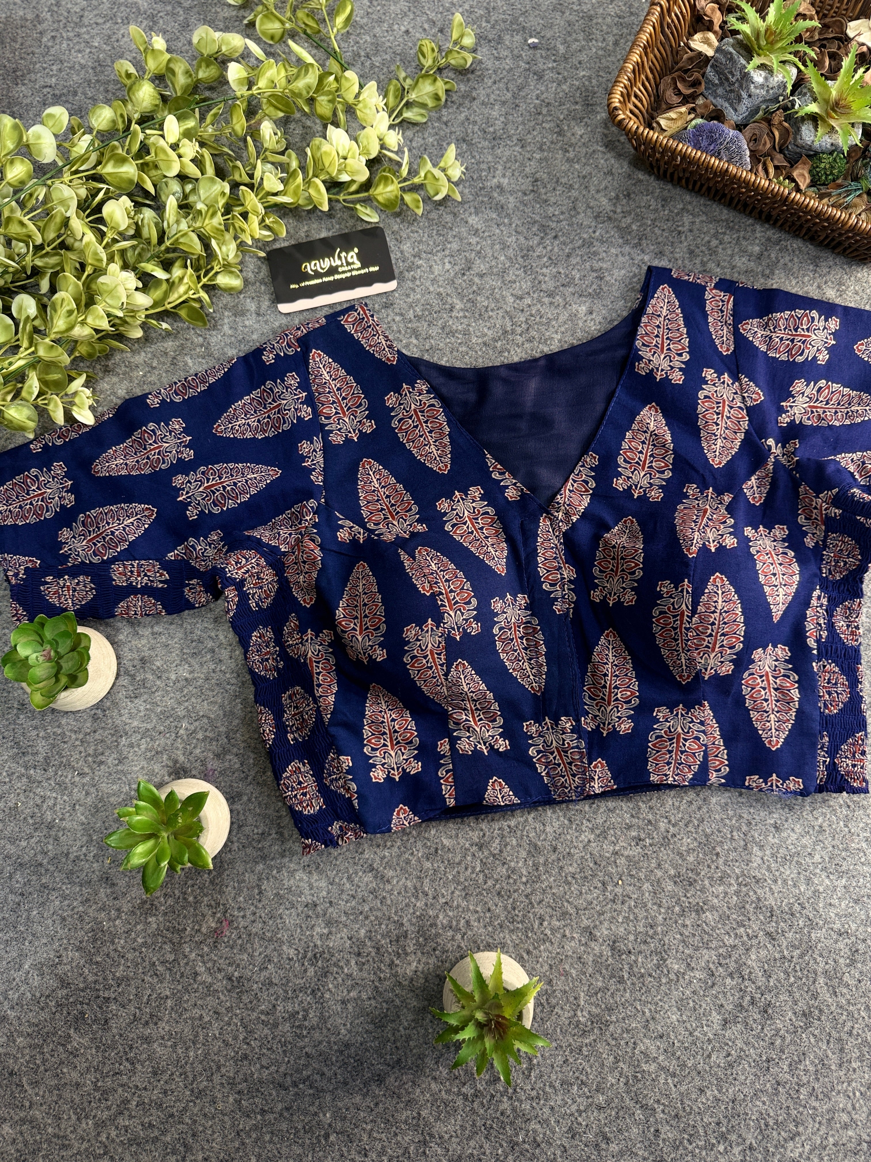 Comfort Fit Cotton Print Blouse 3