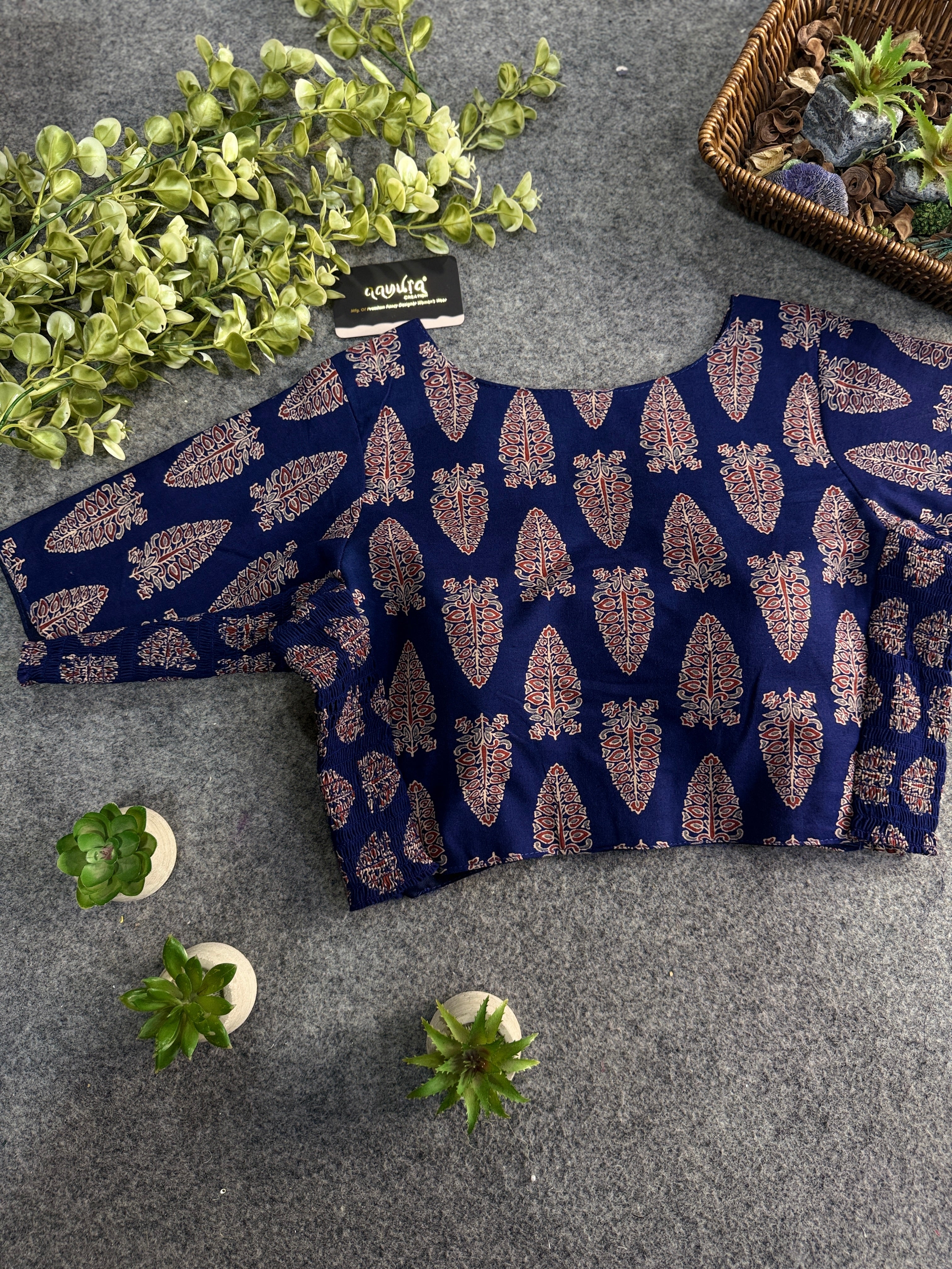 Comfort Fit Cotton Print Blouse 3
