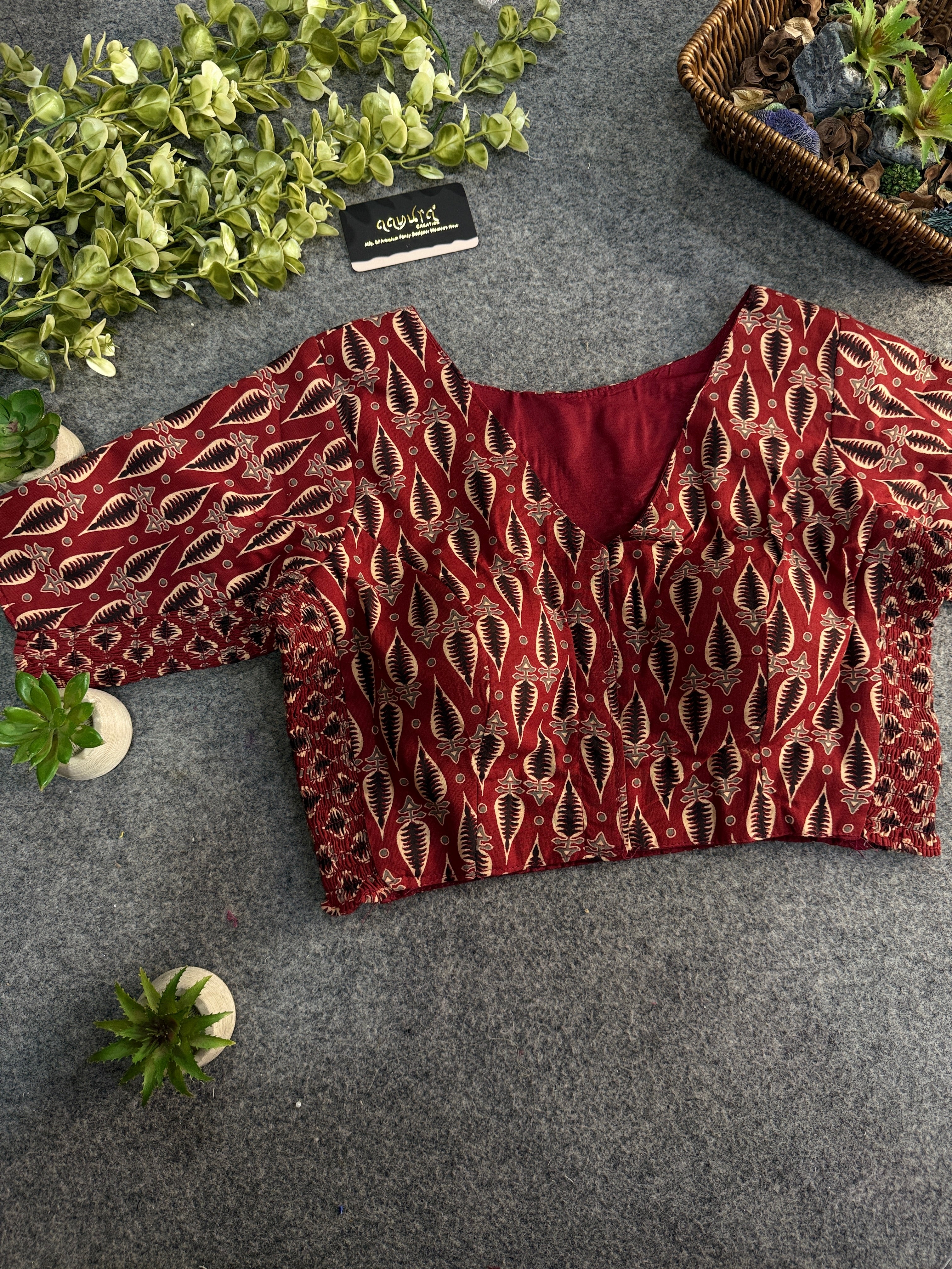 Comfort Fit Cotton Print Blouse 3