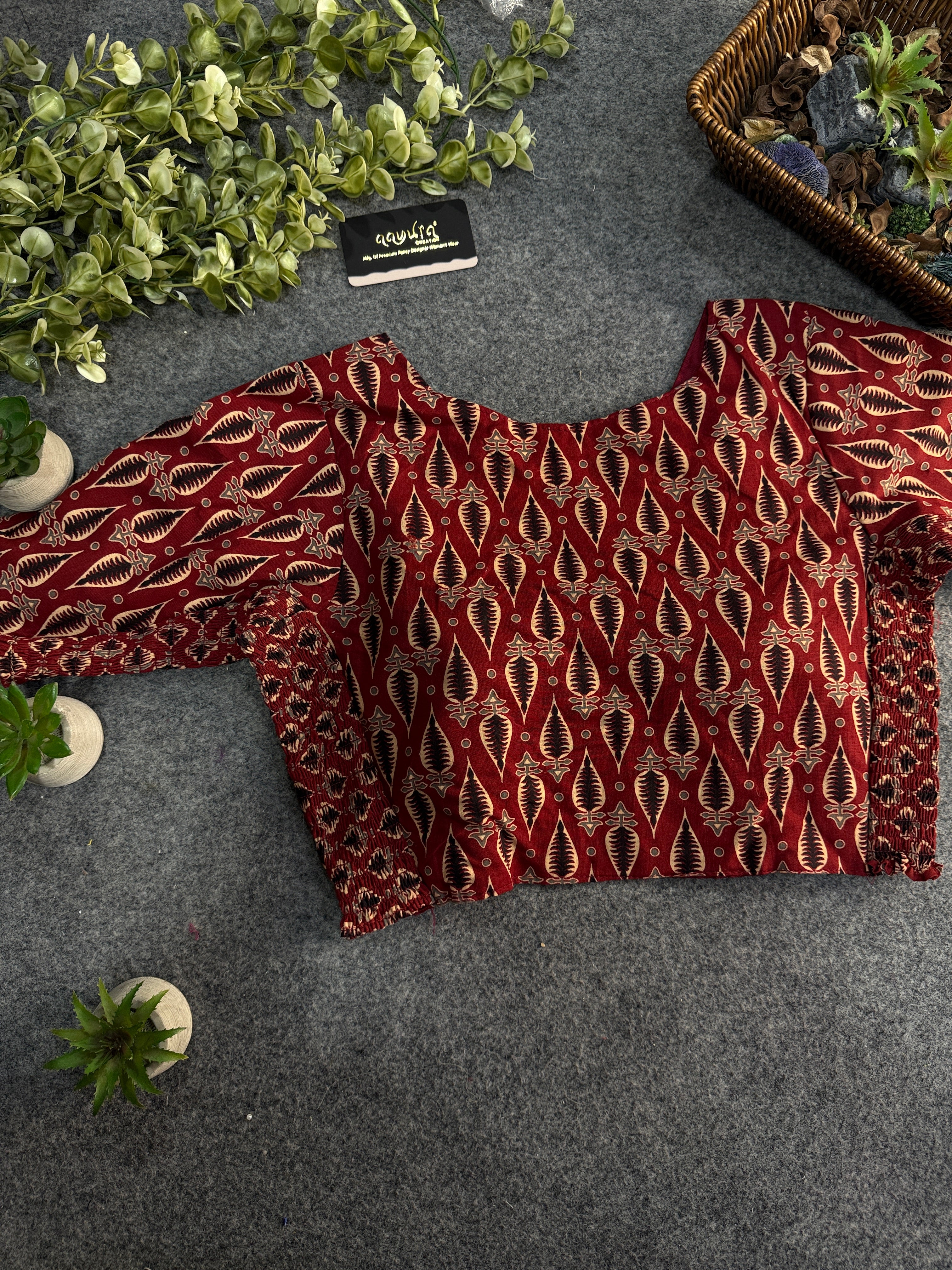 Comfort Fit Cotton Print Blouse 3