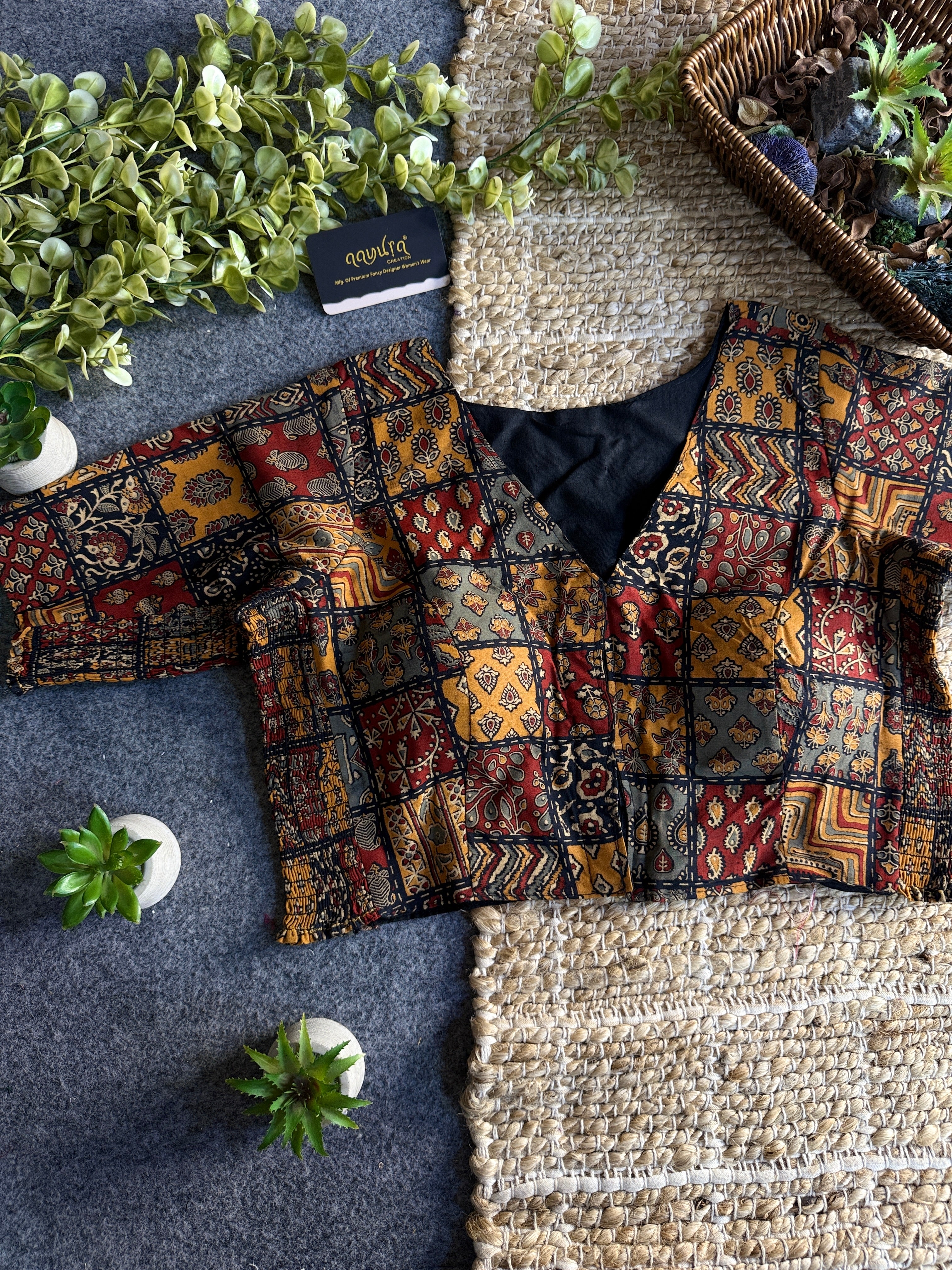 Comfort Fit Cotton Print Blouse 3