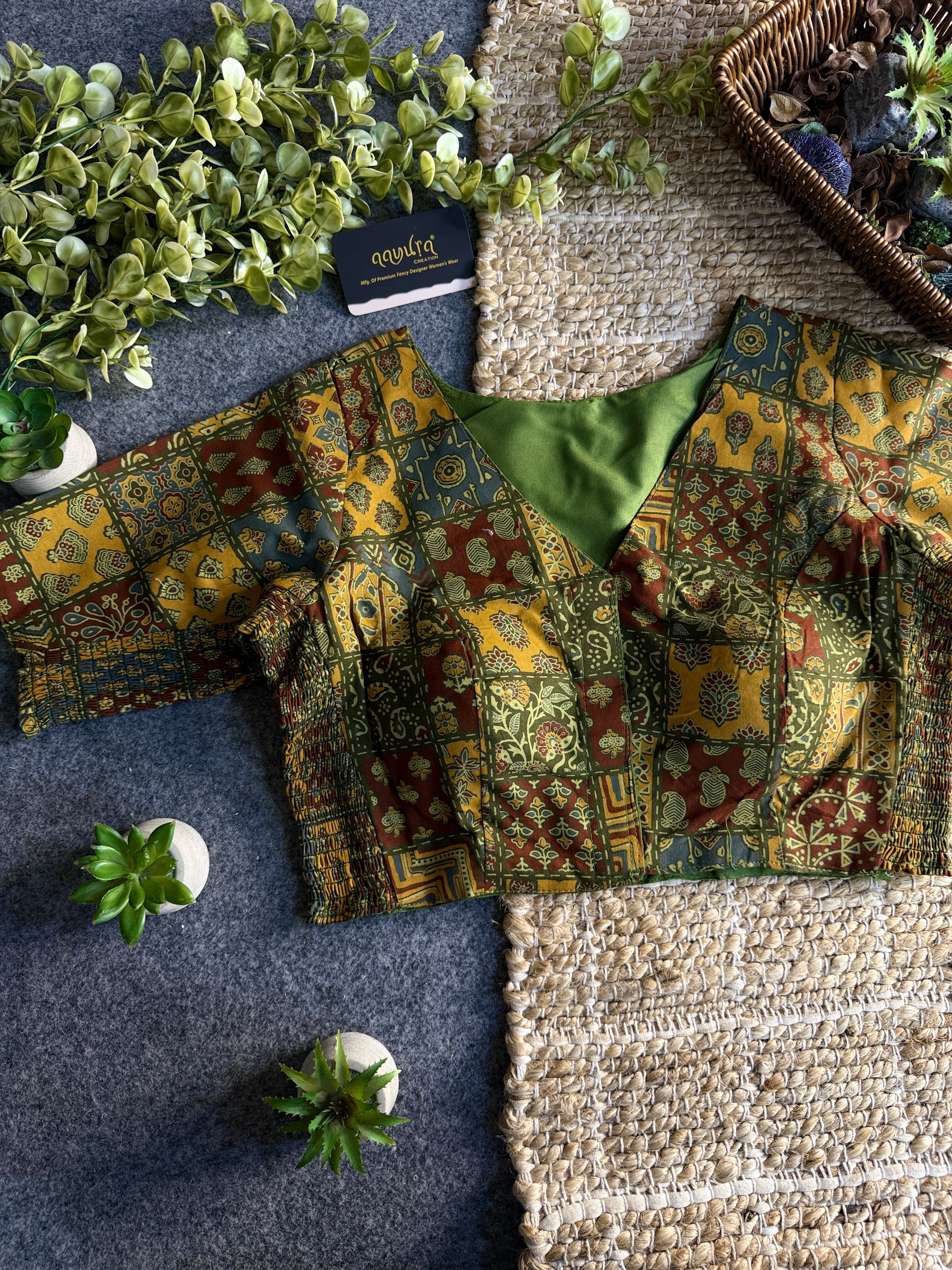 Comfort Fit Cotton Print Blouse 3