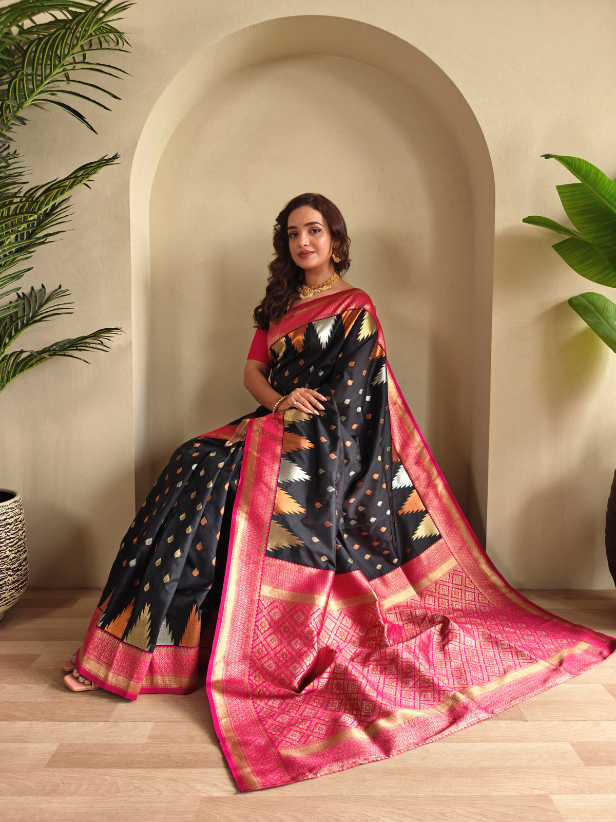 Vaidehi Semi Kanchi Silk Saree